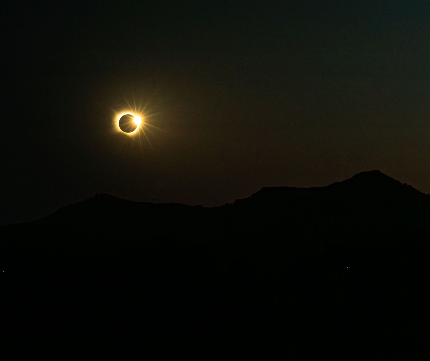 Cinematic image of the 12 august solar eclipse by magda @pozik studio