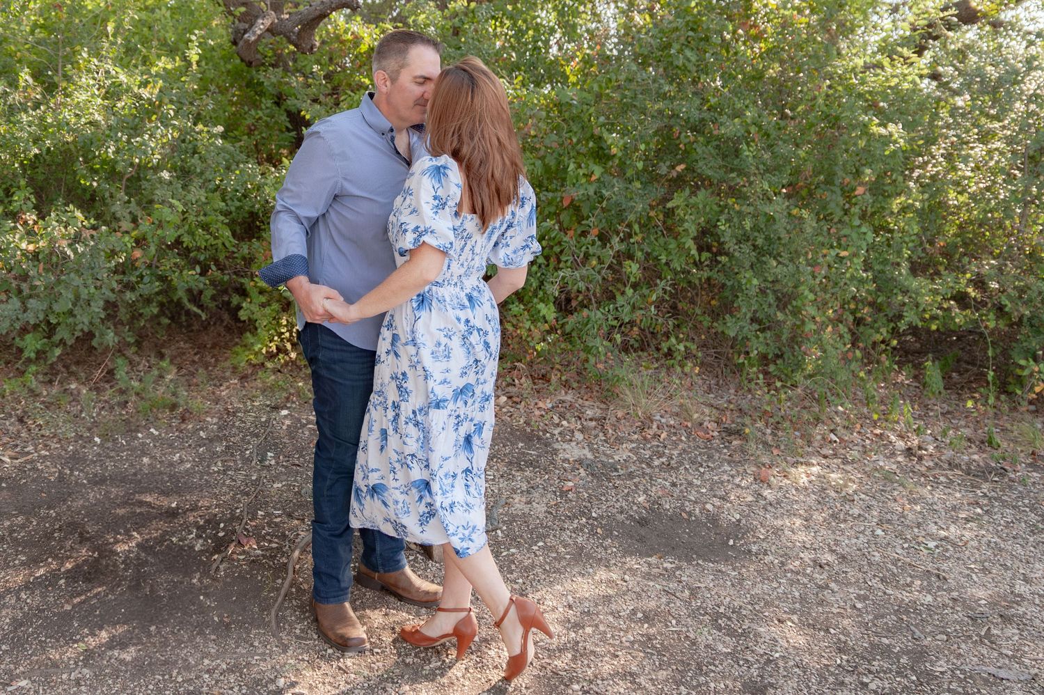 engagement sesion at Brushy Lake Park, Cedar Park, Texas