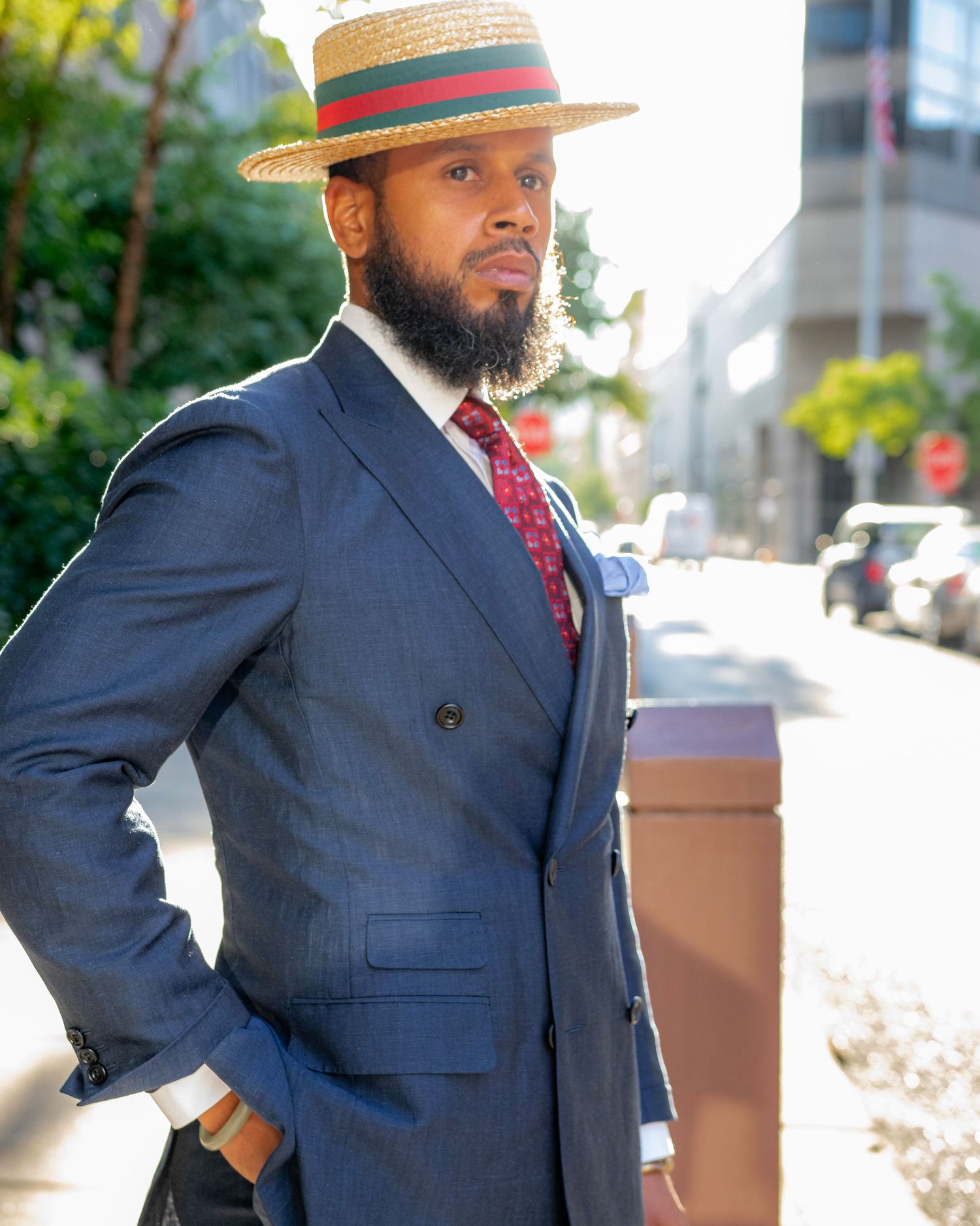 suited man