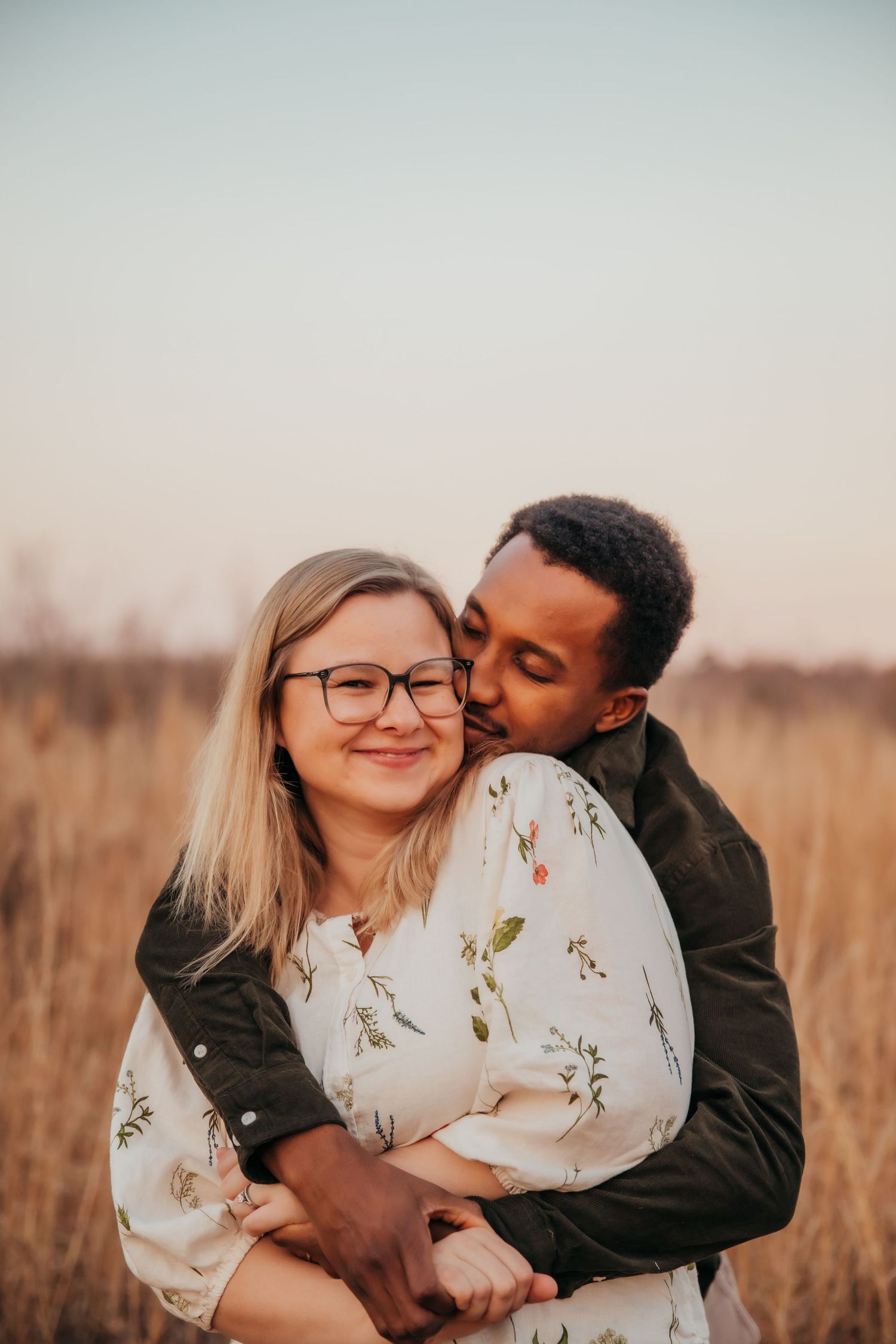 Jeffrey and Kennedi behind Klean Vision Photo in Norfolk