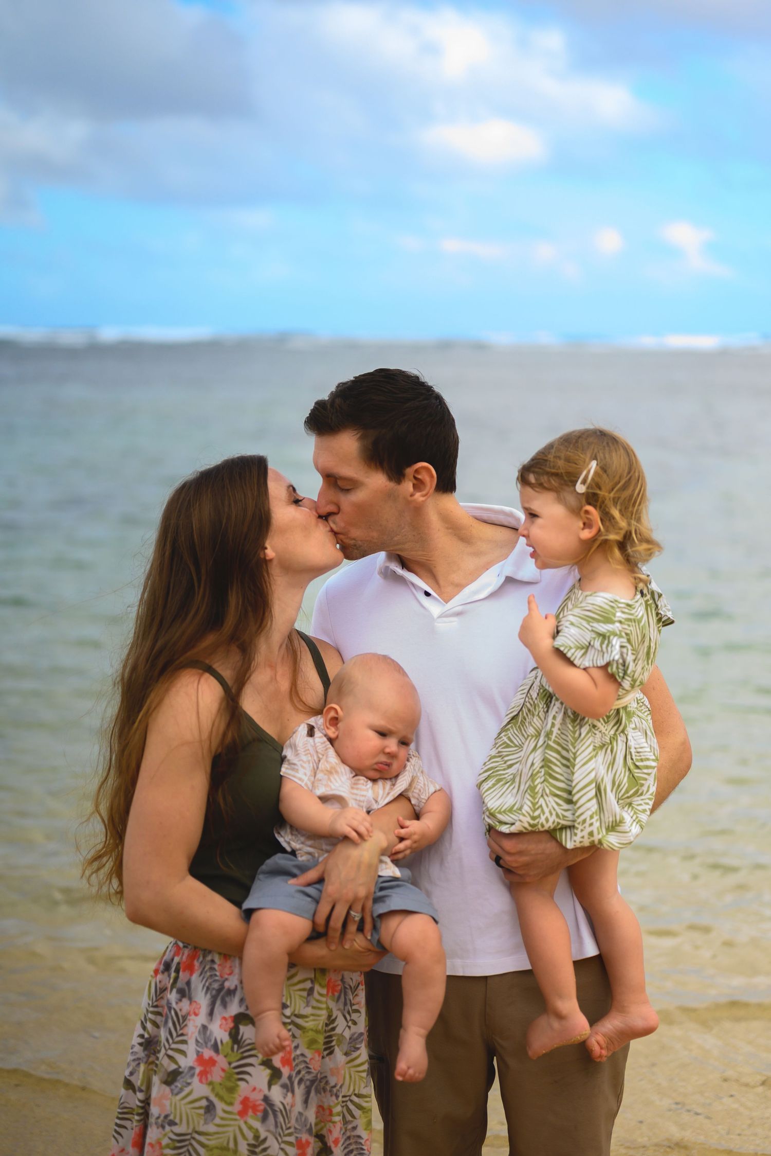 Norfolk family beach photography session by Norfolk photographer
