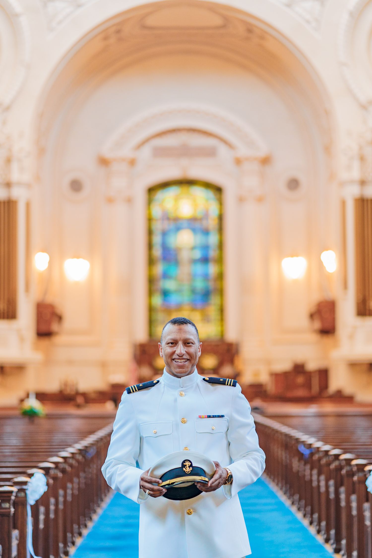 Military photography in Norfolk with family and friends celebrating