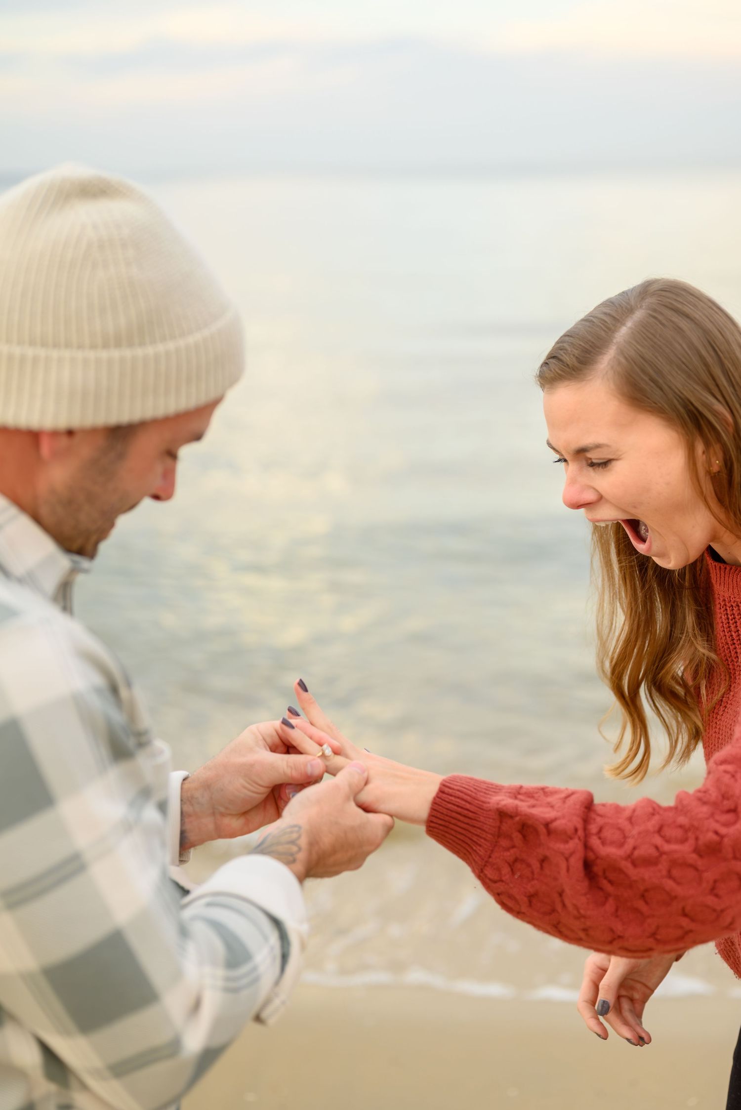 Proposal and Engagement photography session in Virginia Beach captured by Klean Vision Photo, a Norfolk and Virginia Beach Photographer