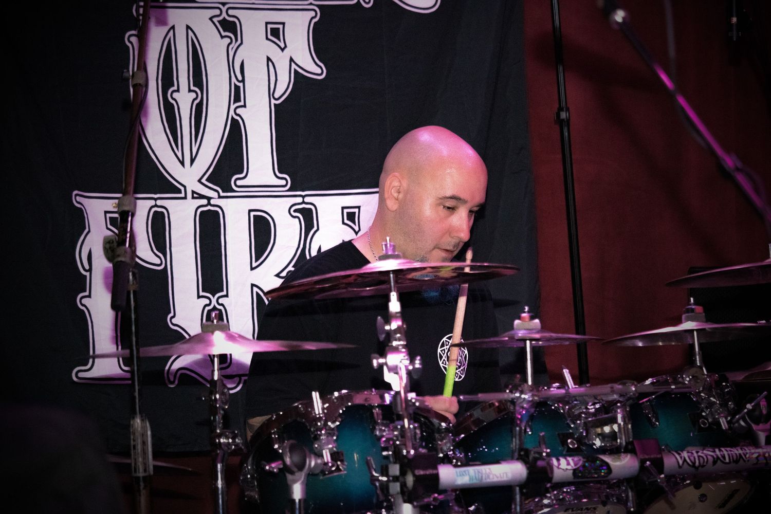 drummer playing the drums