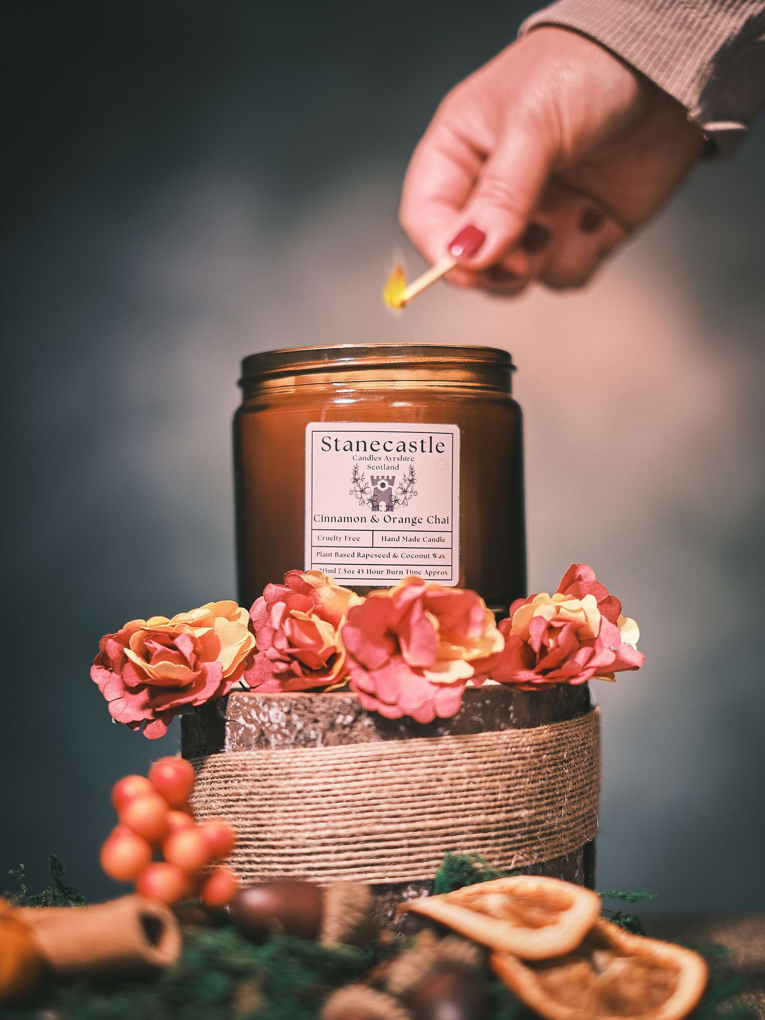 Martyn T. Cain is a professional lifestyle and brand photographer based in Ayrshire, Scotland: Candle