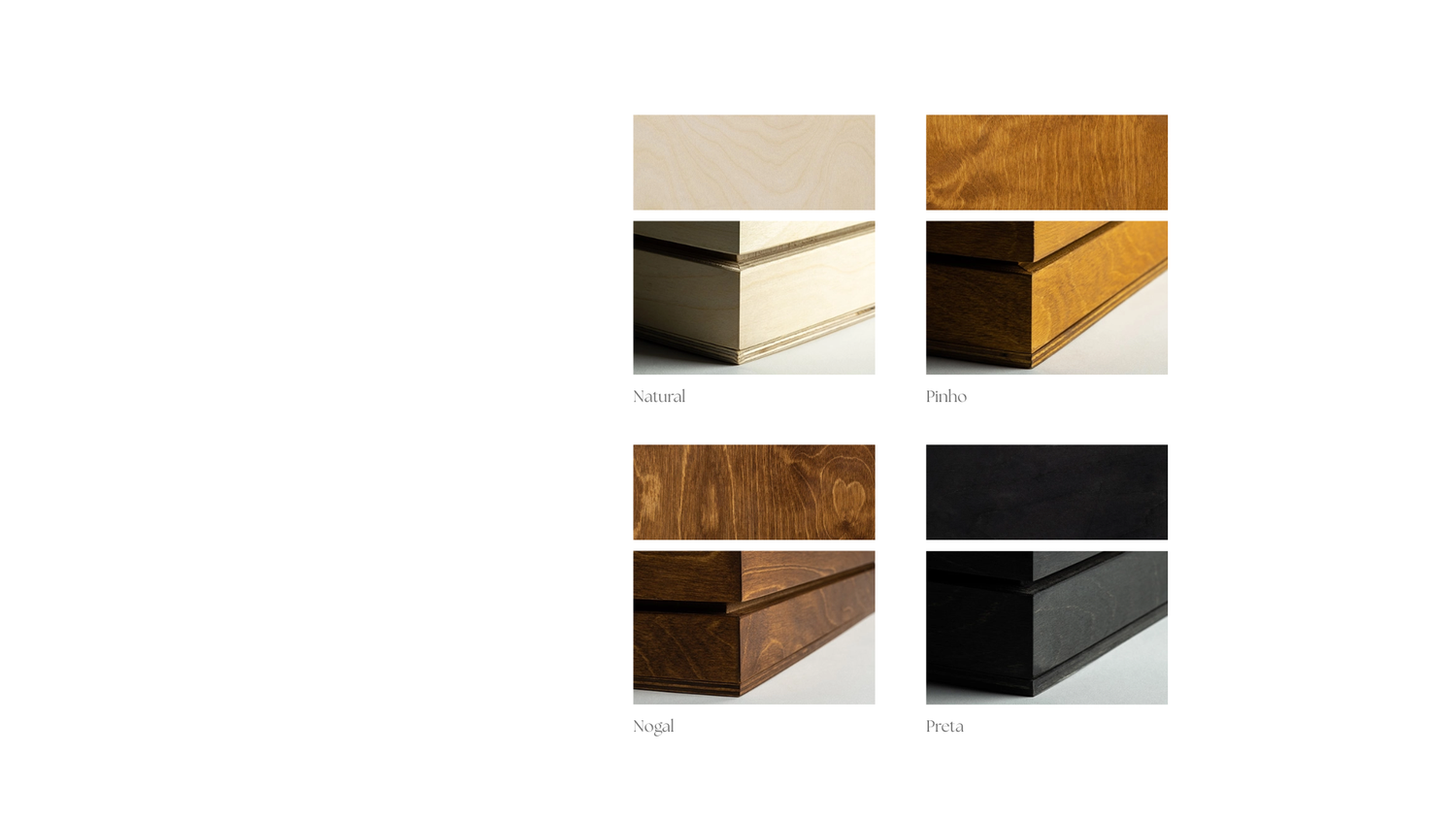 Assorted wooden furniture legs and feet in various finishes including black, brown, and natural wood tones.