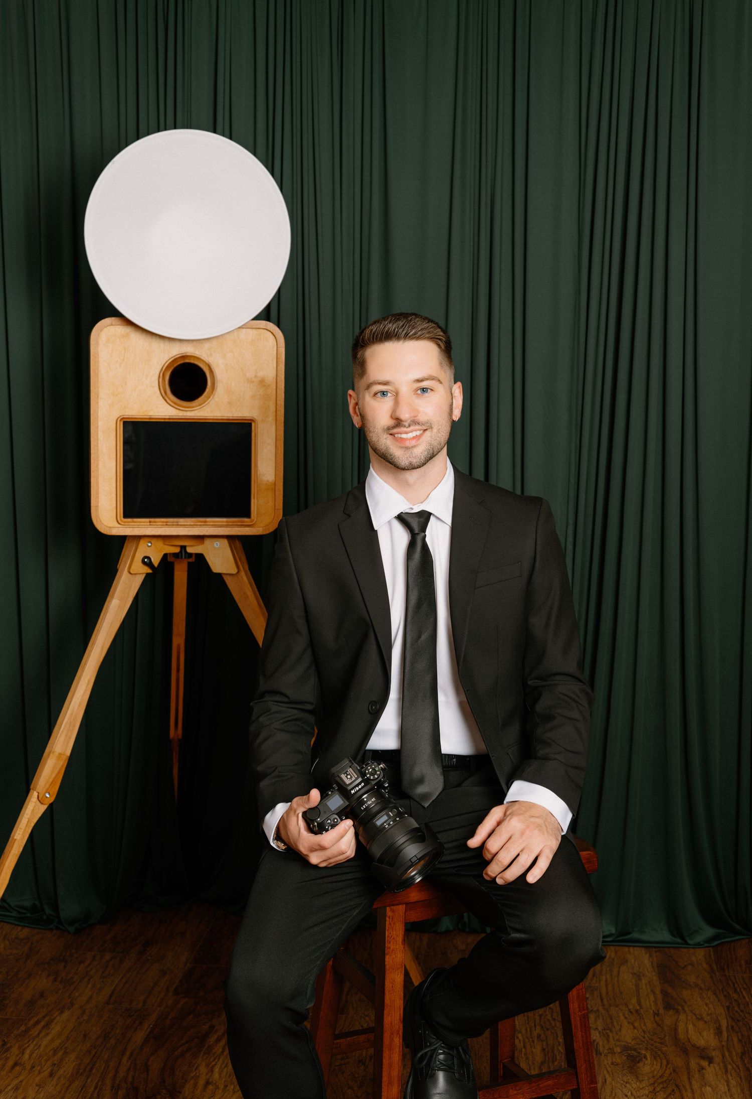 Travis Beck, Owner and Photographer of Citrine Visuals Wedding Photography