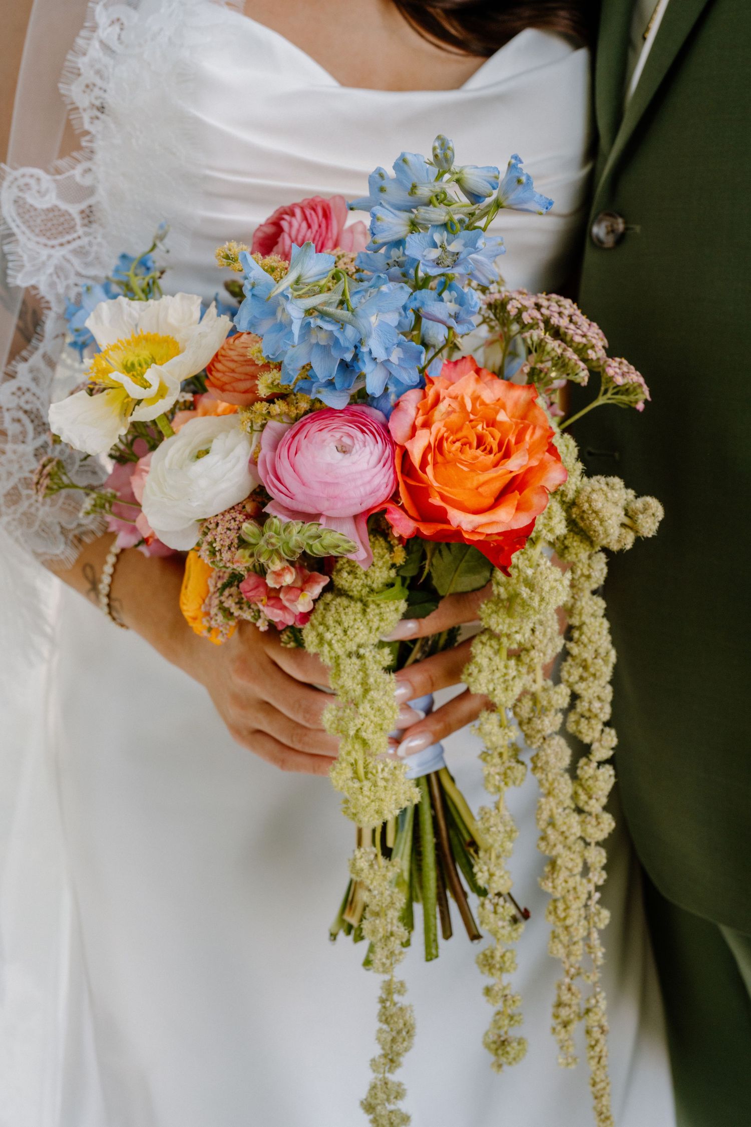 Bright Floral Wedding Flower Bouquet