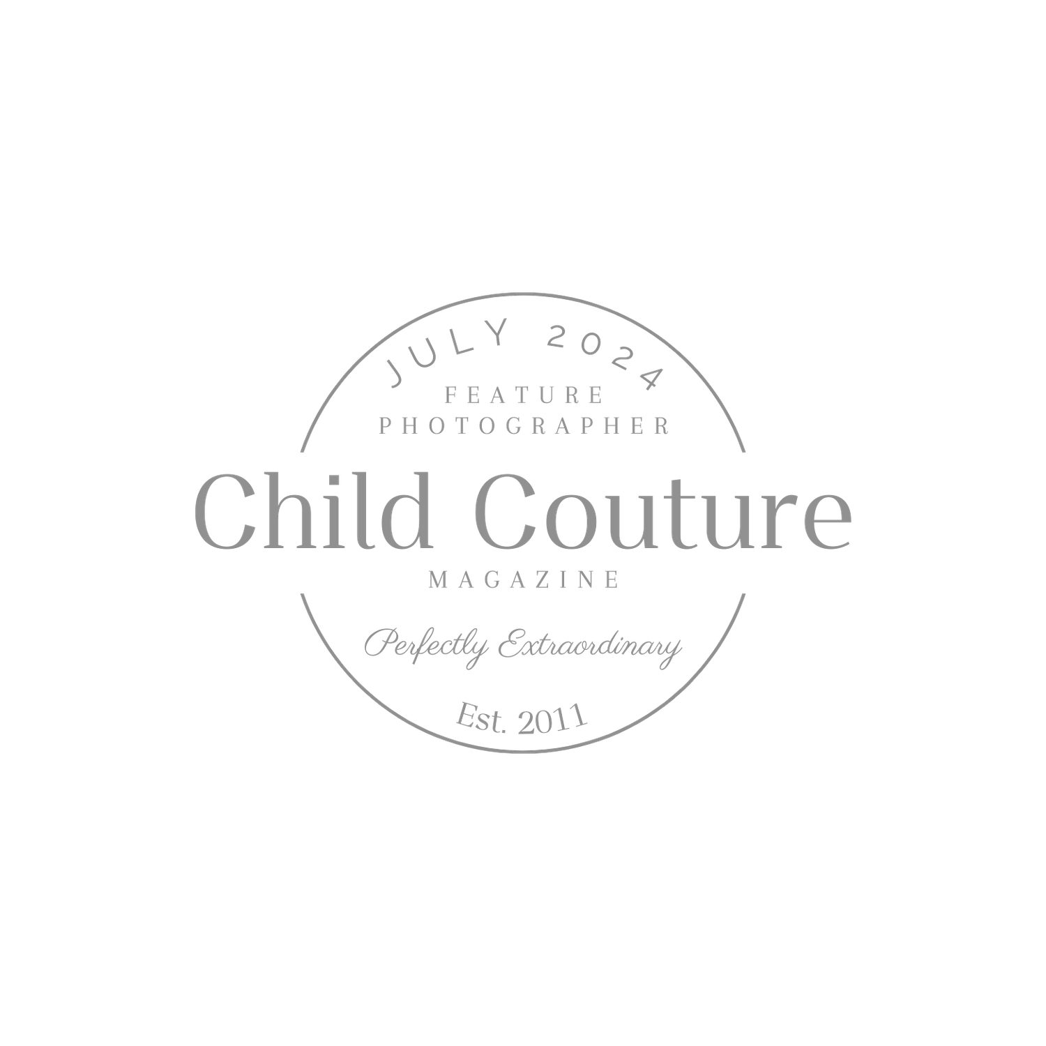 Child couture Magazine portrait winner