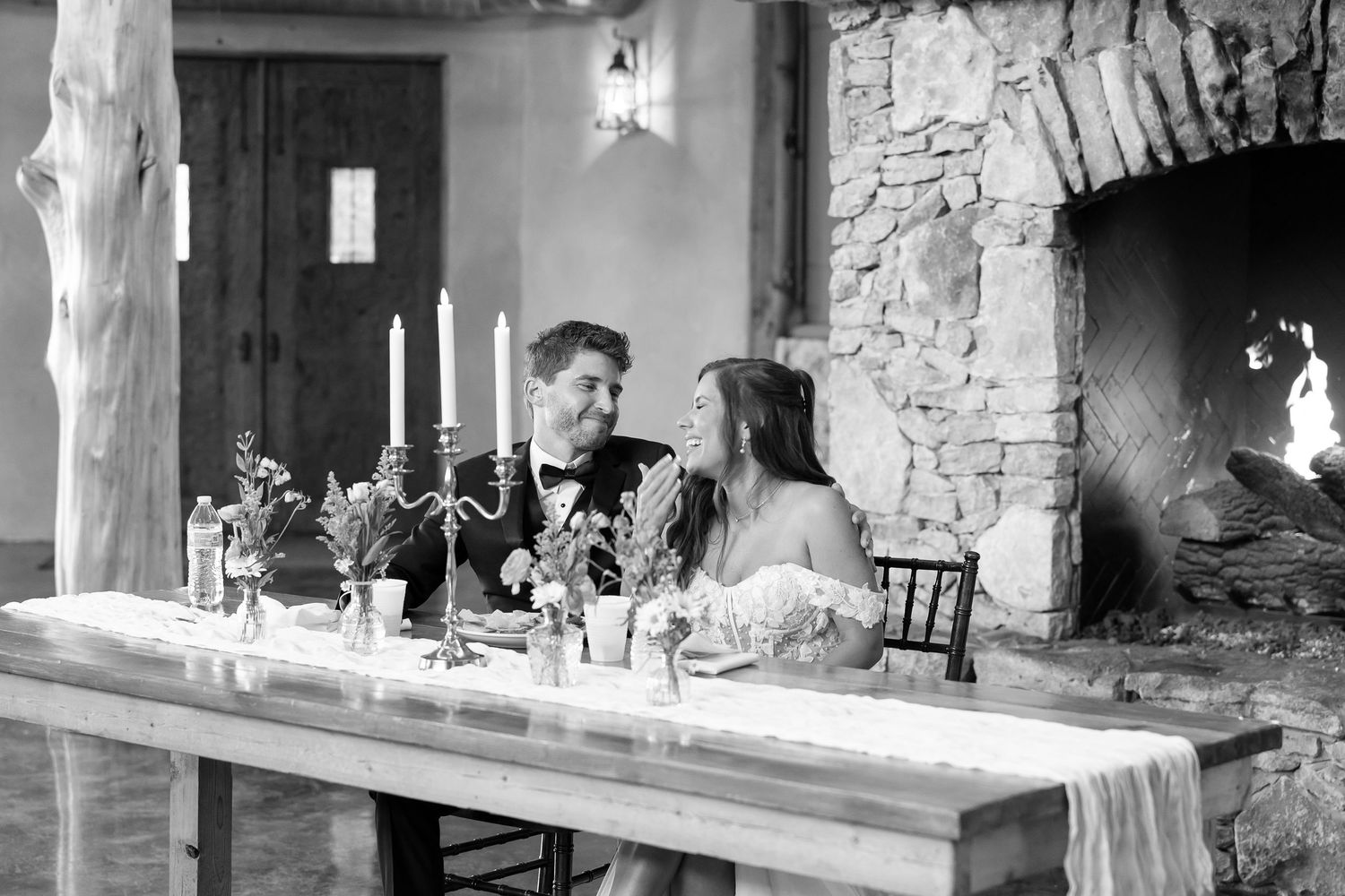 Fort Worth wedding reception at the Brooks at Weatheford