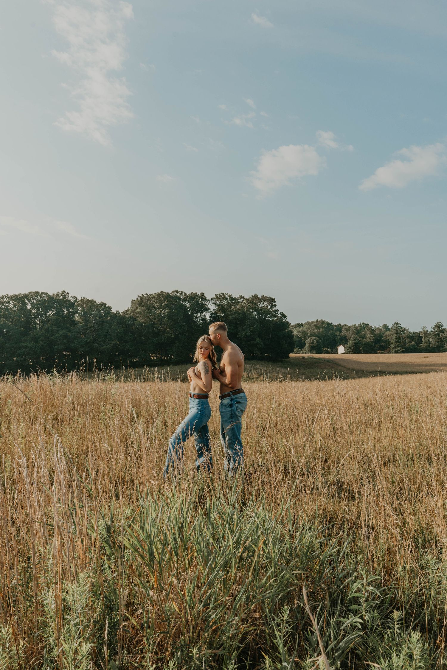 DMV Engagement Photo Session Open Field Maryland Photographer Wedding Photography