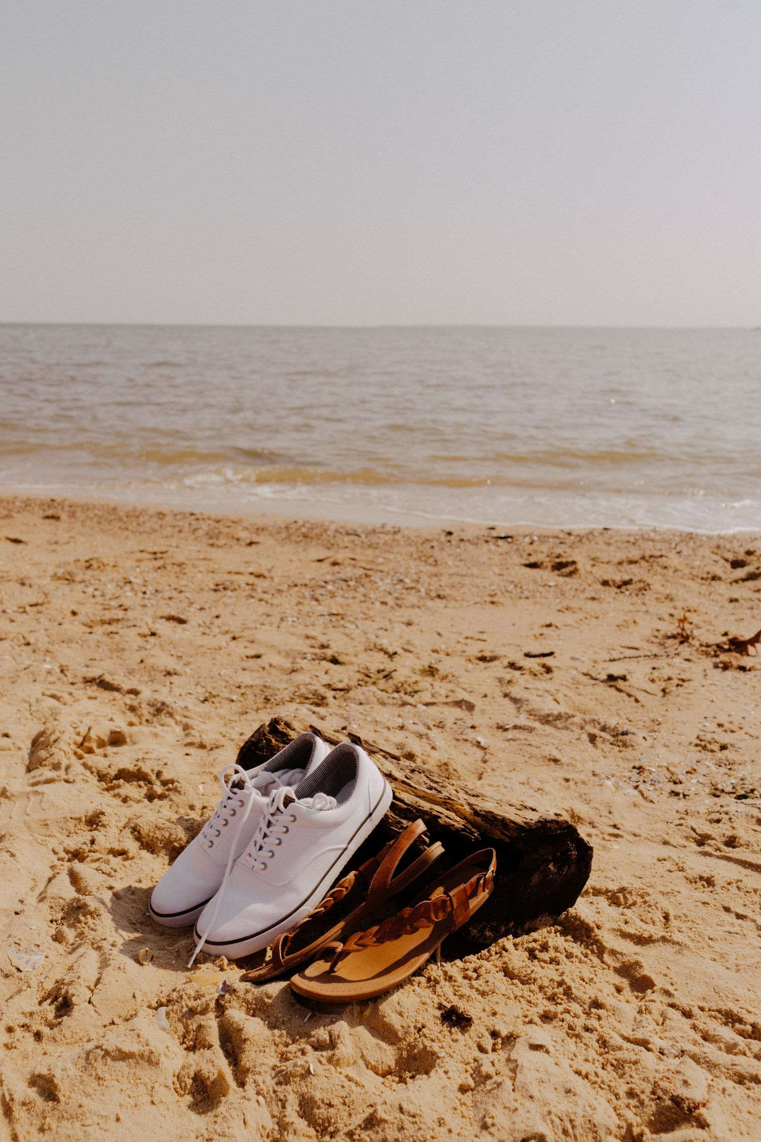 DMV Maryland engagement wedding photographer adventure session calvert cliffs beach