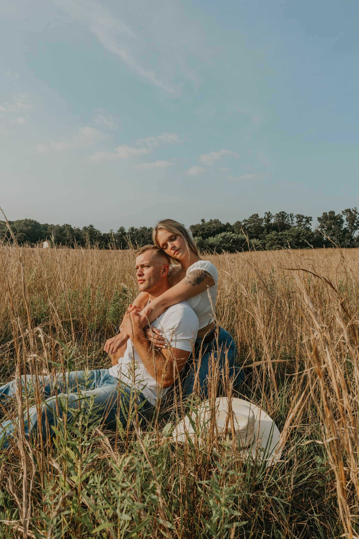 DMV Engagement Photo Session Open Field Maryland Photographer Wedding Photography
