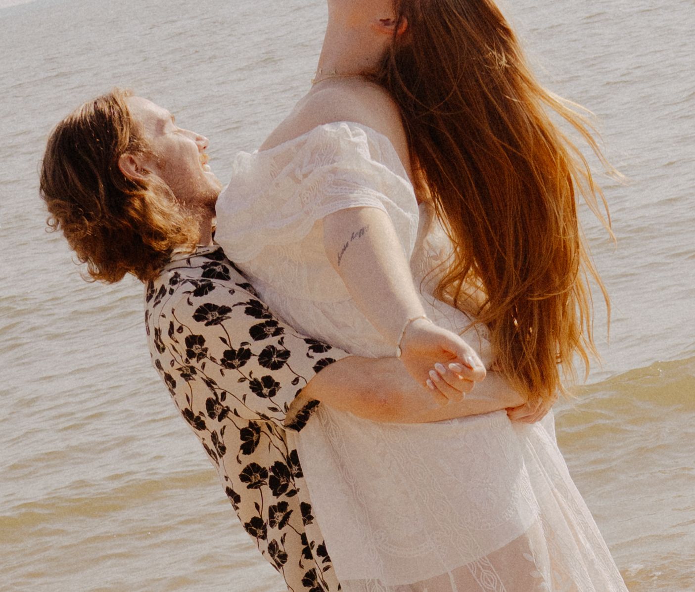 DMV Maryland engagement wedding photographer adventure session calvert cliffs beach