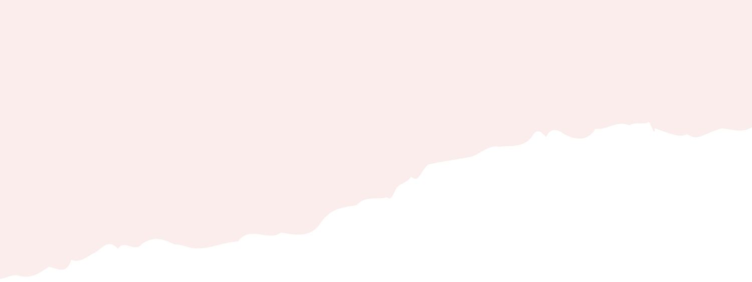 A white and pink color gradient design creates a soft wave pattern on a light background.