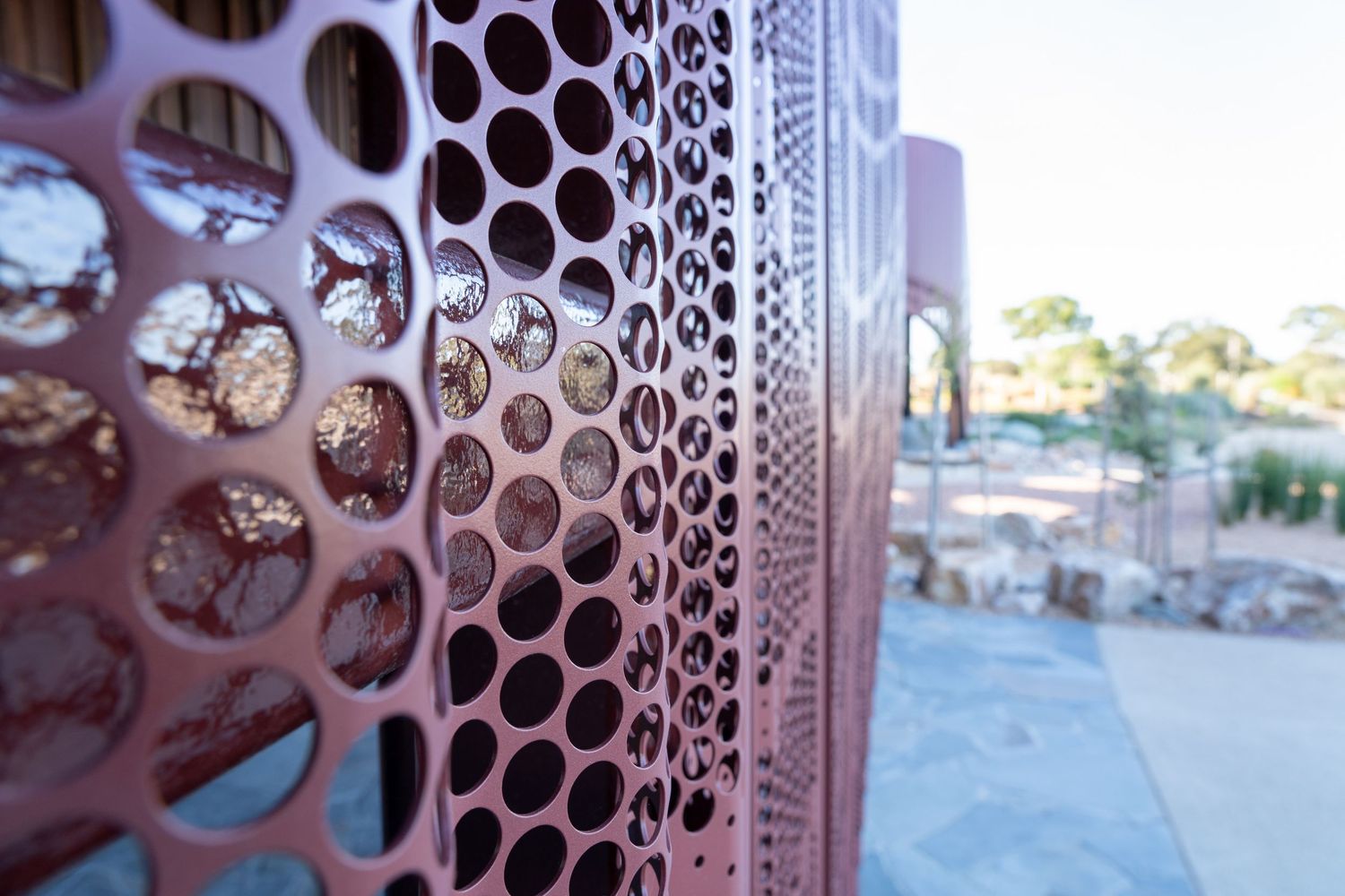 Architectural texture detail showing patterns and materials.