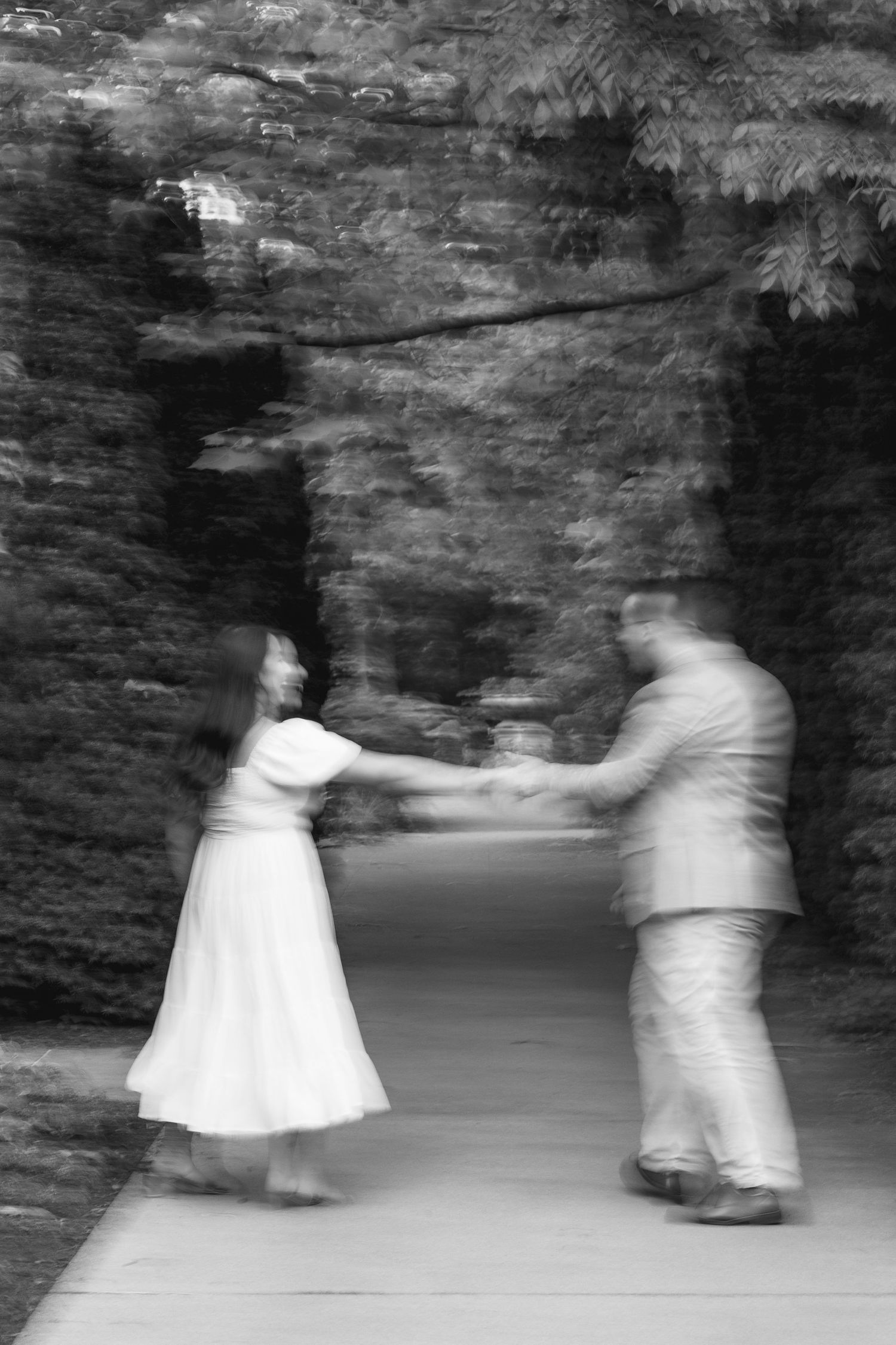 Wegerzyn Gardens Romantic Engagement Session | Dayton, Ohio | Victoria + Chris