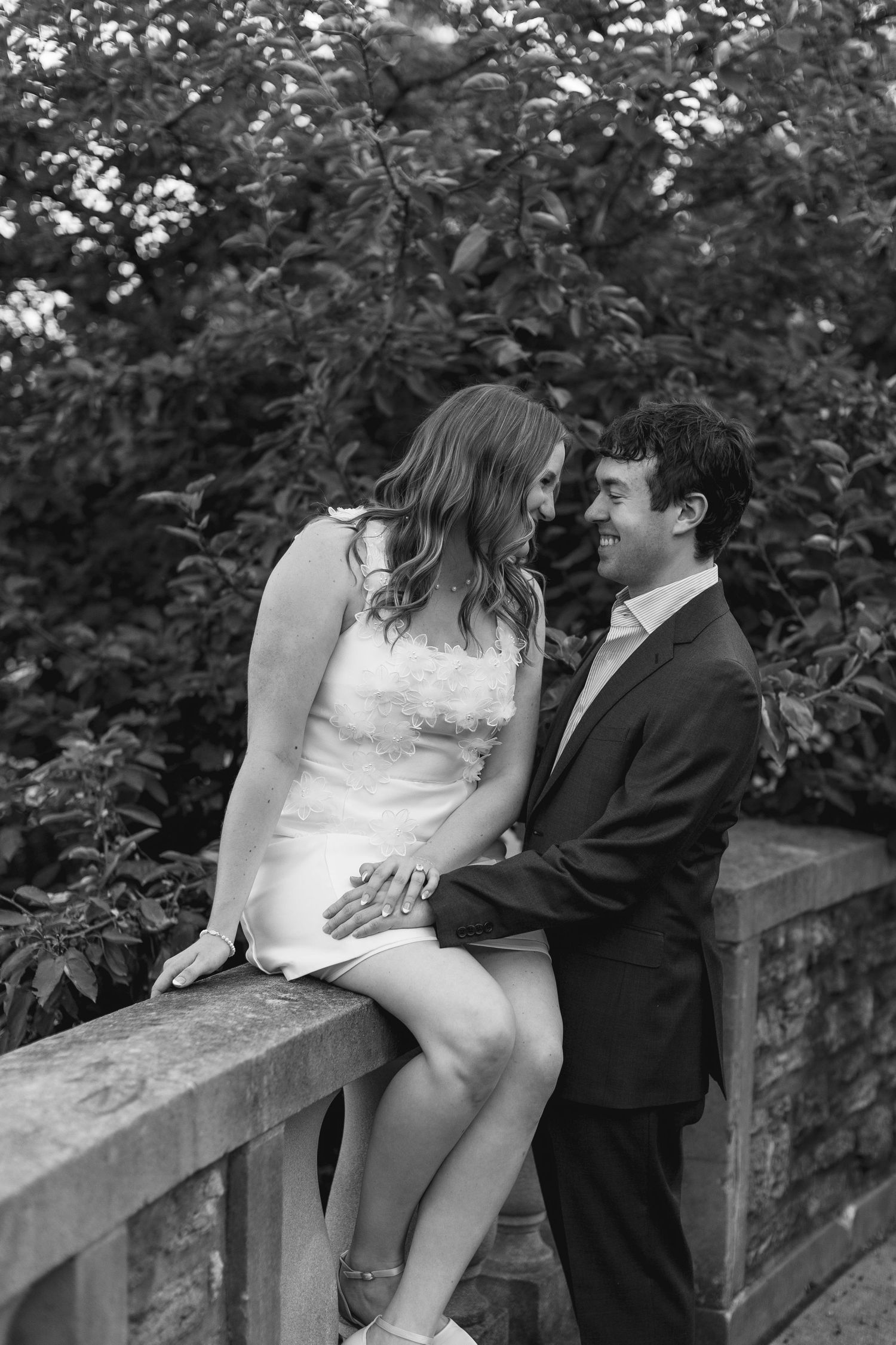Ault Park Classy Garden Engagement Session | Cincinnati, Ohio | Alex + Jacob