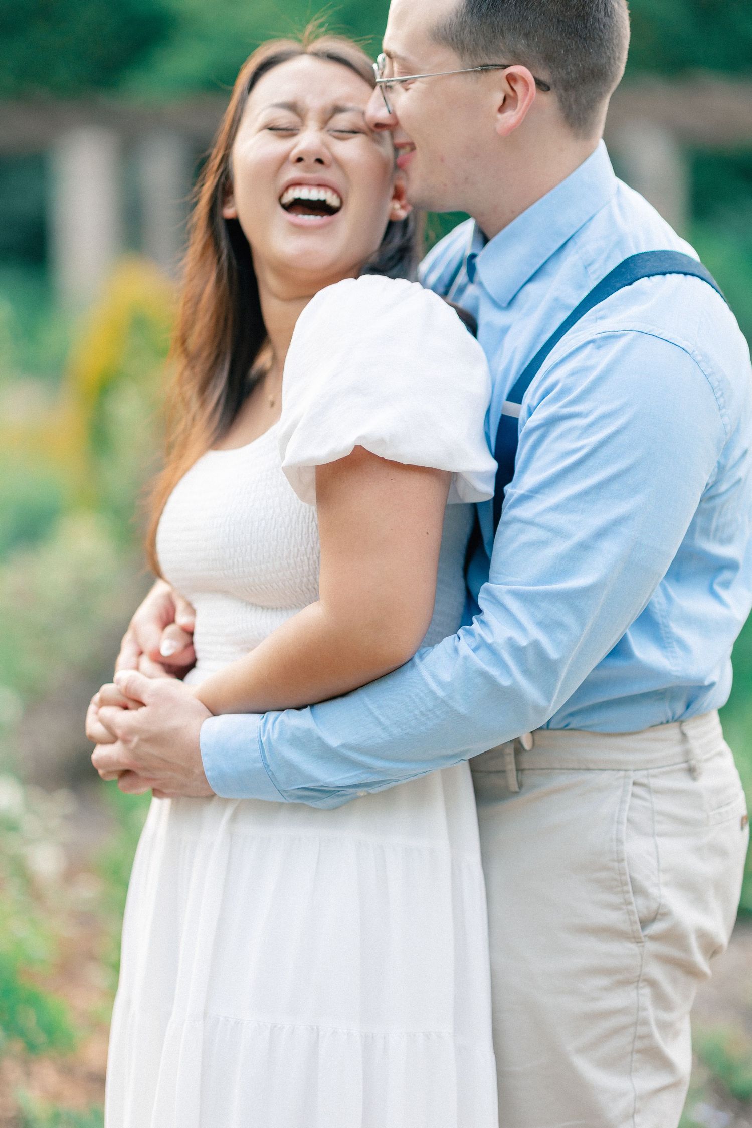 Wegerzyn Gardens Romantic Engagement Session | Dayton, Ohio | Victoria + Chris