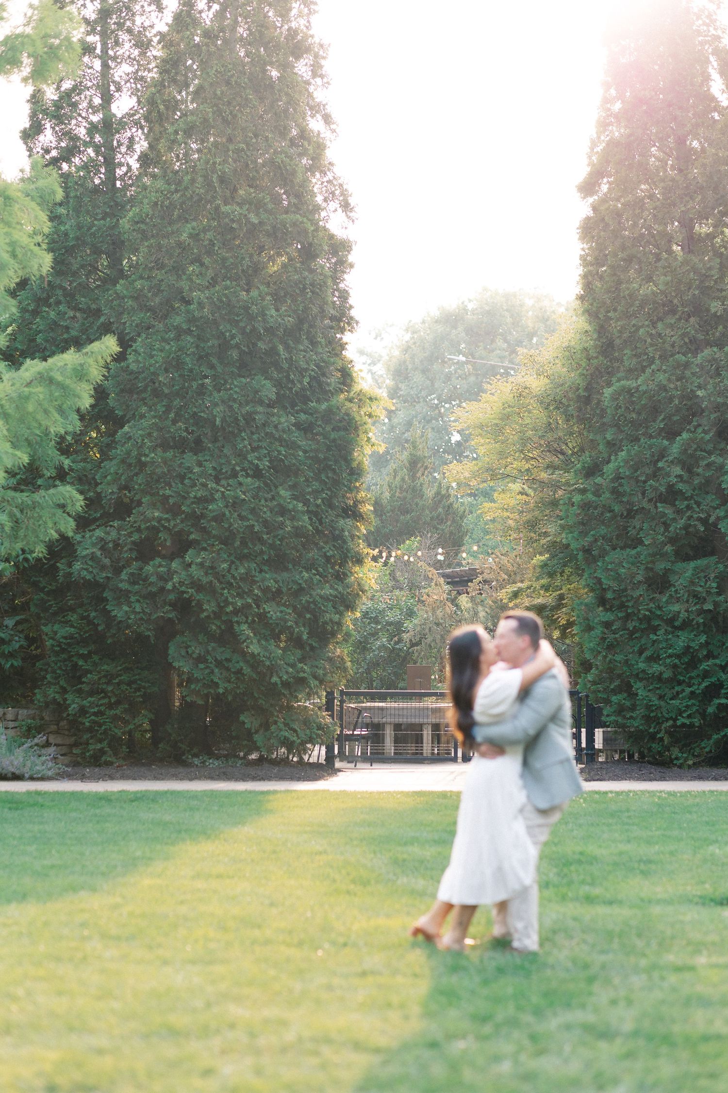 Wegerzyn Gardens Romantic Engagement Session | Dayton, Ohio | Victoria + Chris