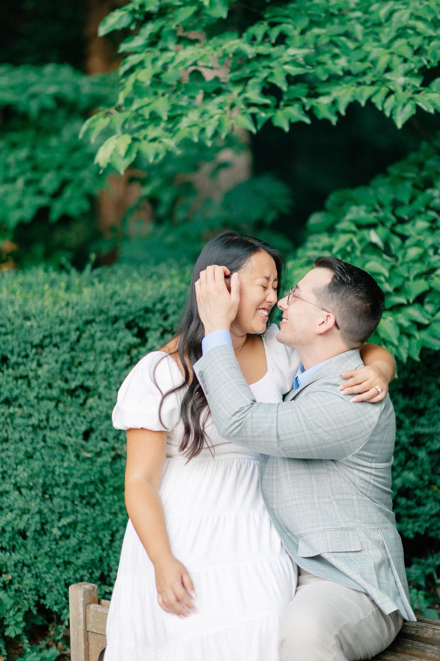 Wegerzyn Gardens Romantic Engagement Session | Dayton, Ohio | Victoria + Chris
