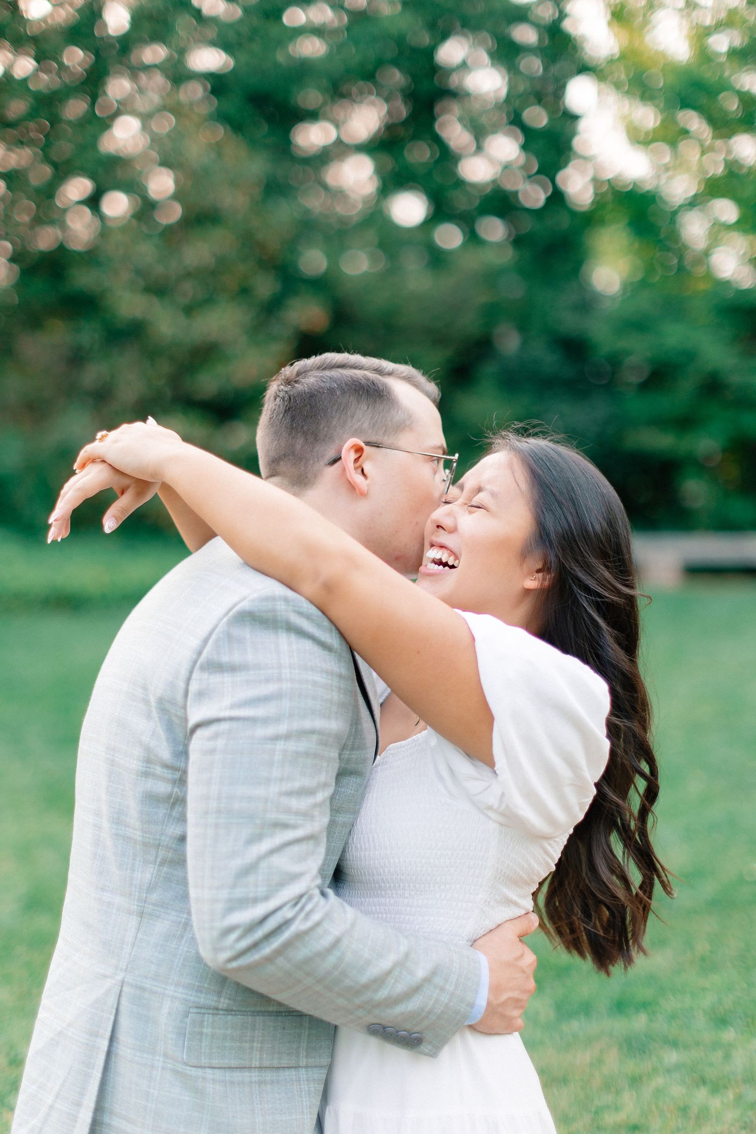 Wegerzyn Gardens Romantic Engagement Session | Dayton, Ohio | Victoria + Chris