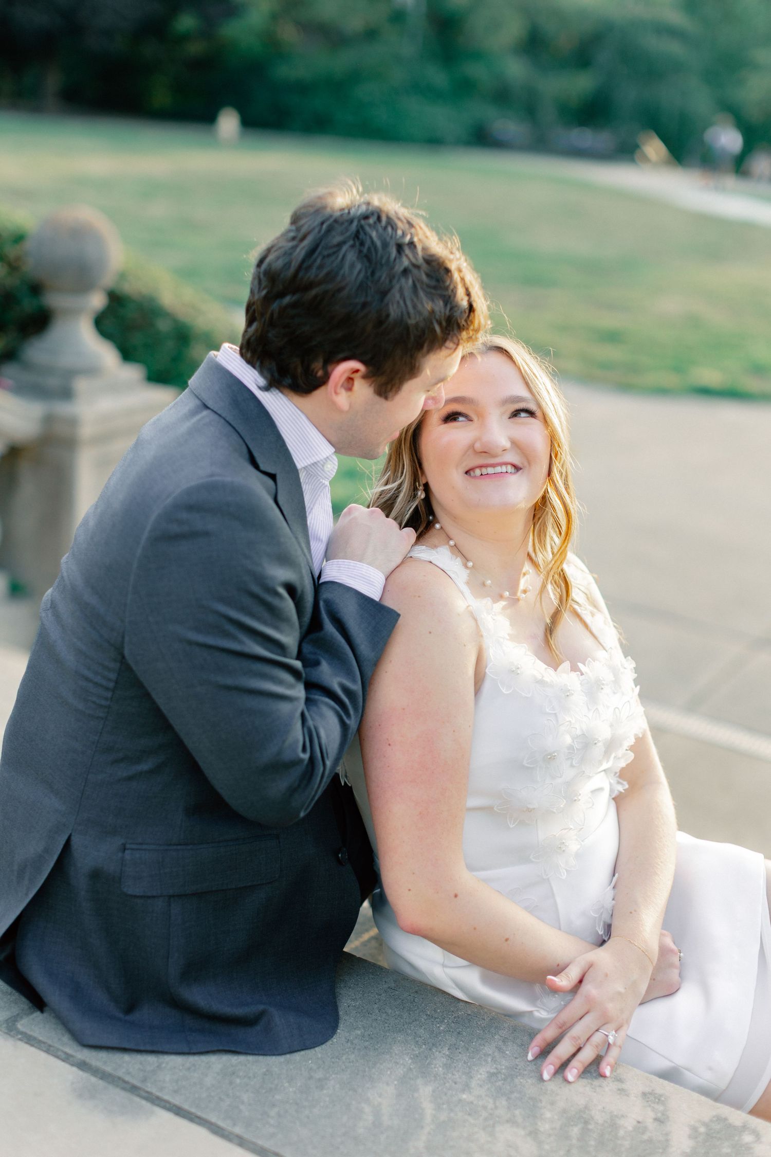 Ault Park Classy Garden Engagement Session | Cincinnati, Ohio | Alex + Jacob