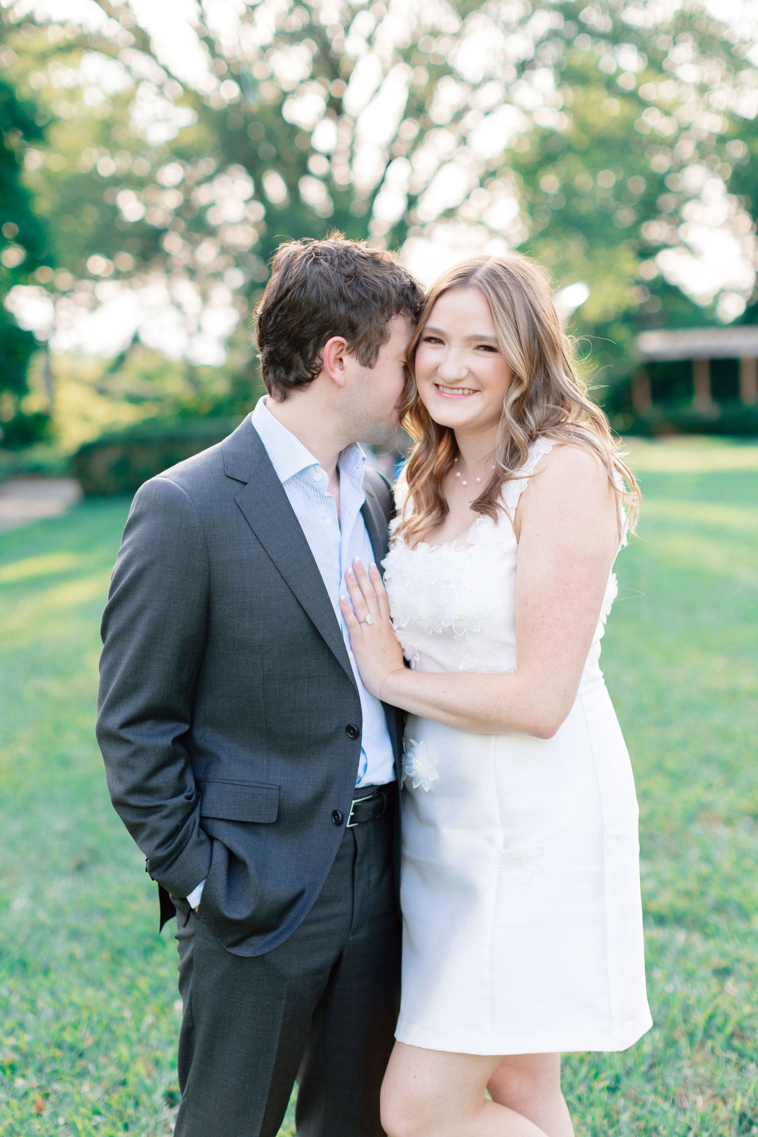 Ault Park Classy Garden Engagement Session | Cincinnati, Ohio | Alex + Jacob