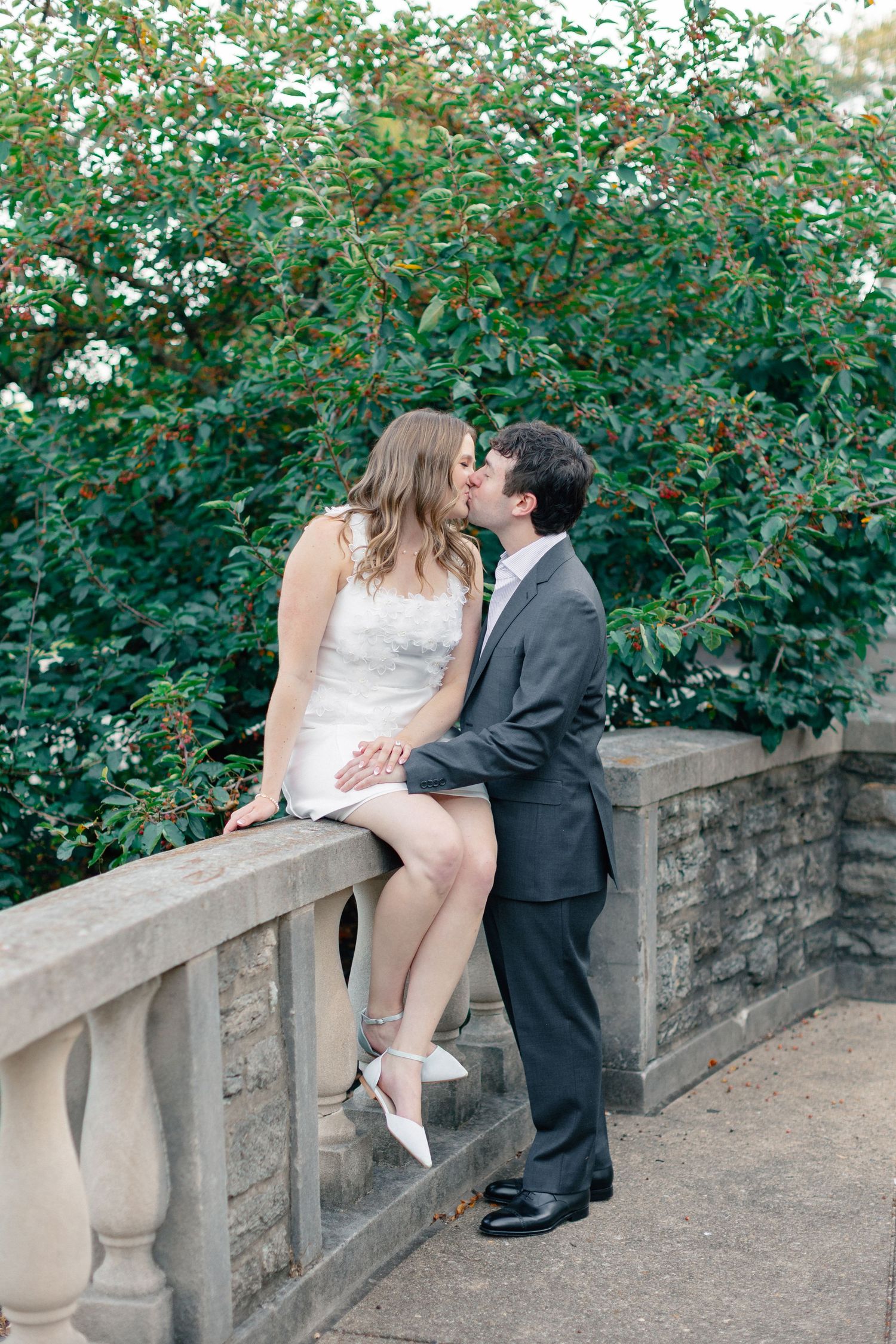 Ault Park Classy Garden Engagement Session | Cincinnati, Ohio | Alex + Jacob