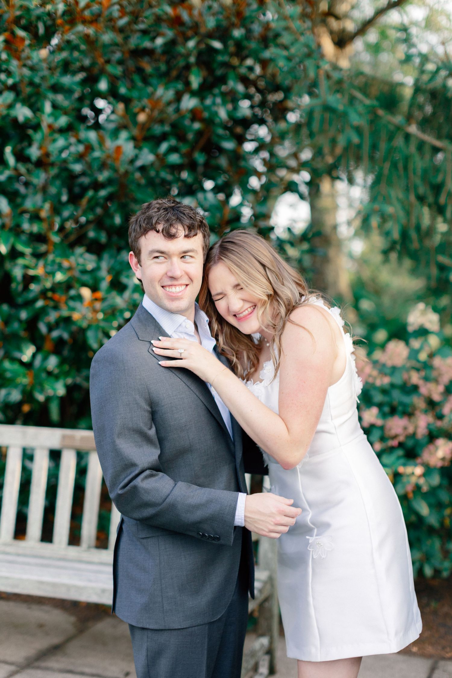 Ault Park Classy Garden Engagement Session | Cincinnati, Ohio | Alex + Jacob
