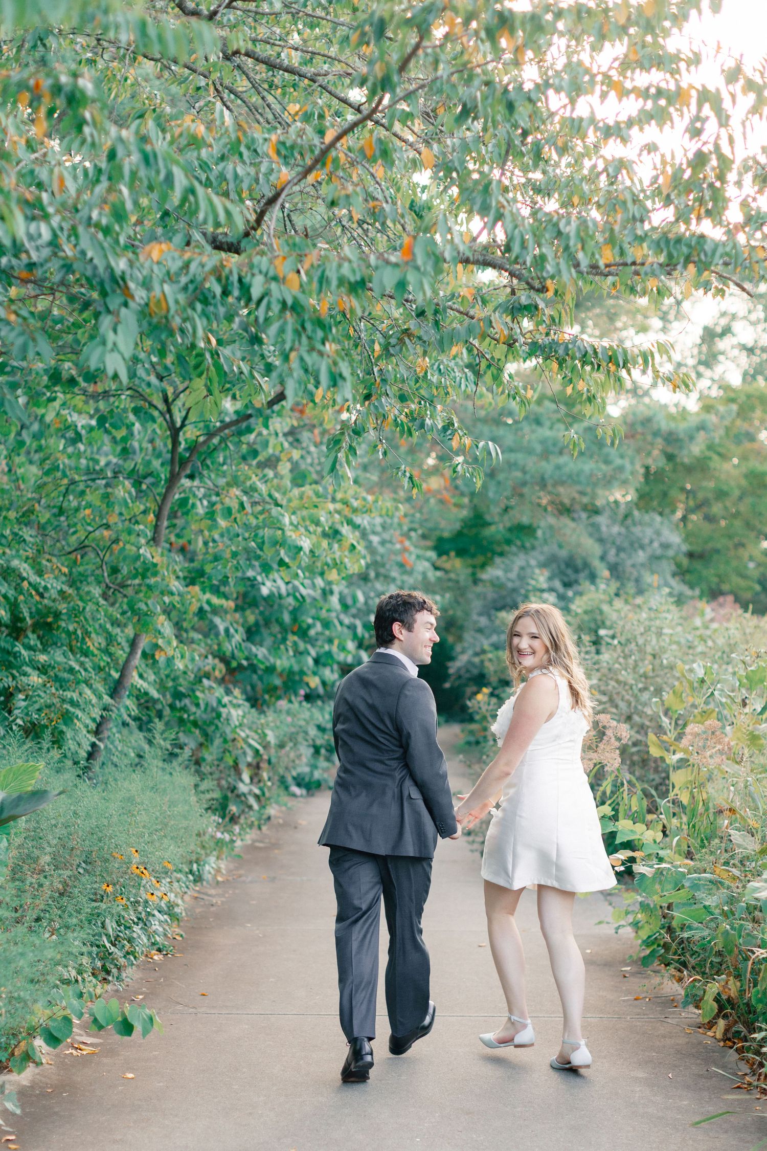 Ault Park Classy Garden Engagement Session | Cincinnati, Ohio | Alex + Jacob