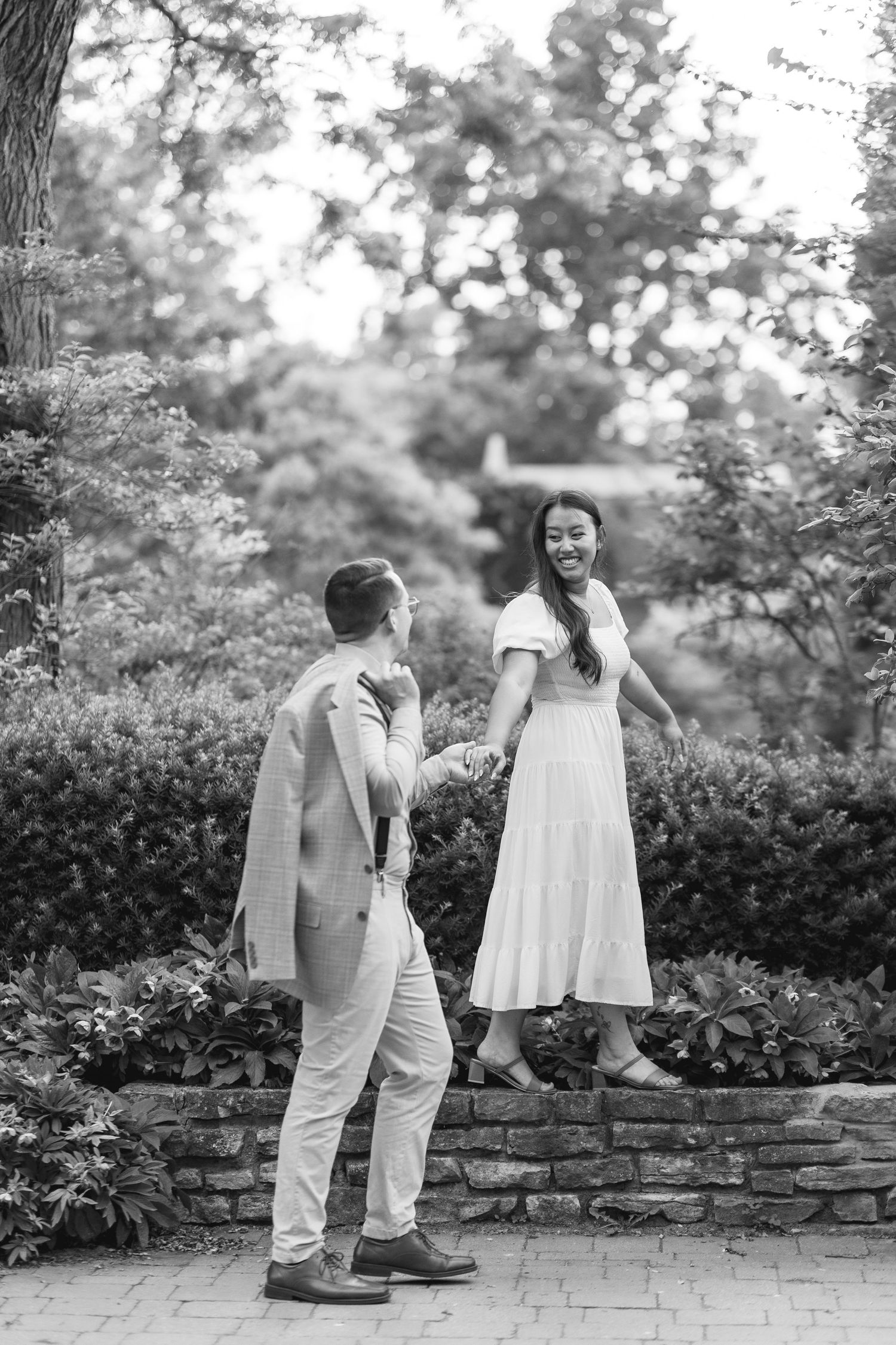 Wegerzyn Gardens Romantic Engagement Session | Dayton, Ohio | Victoria + Chris