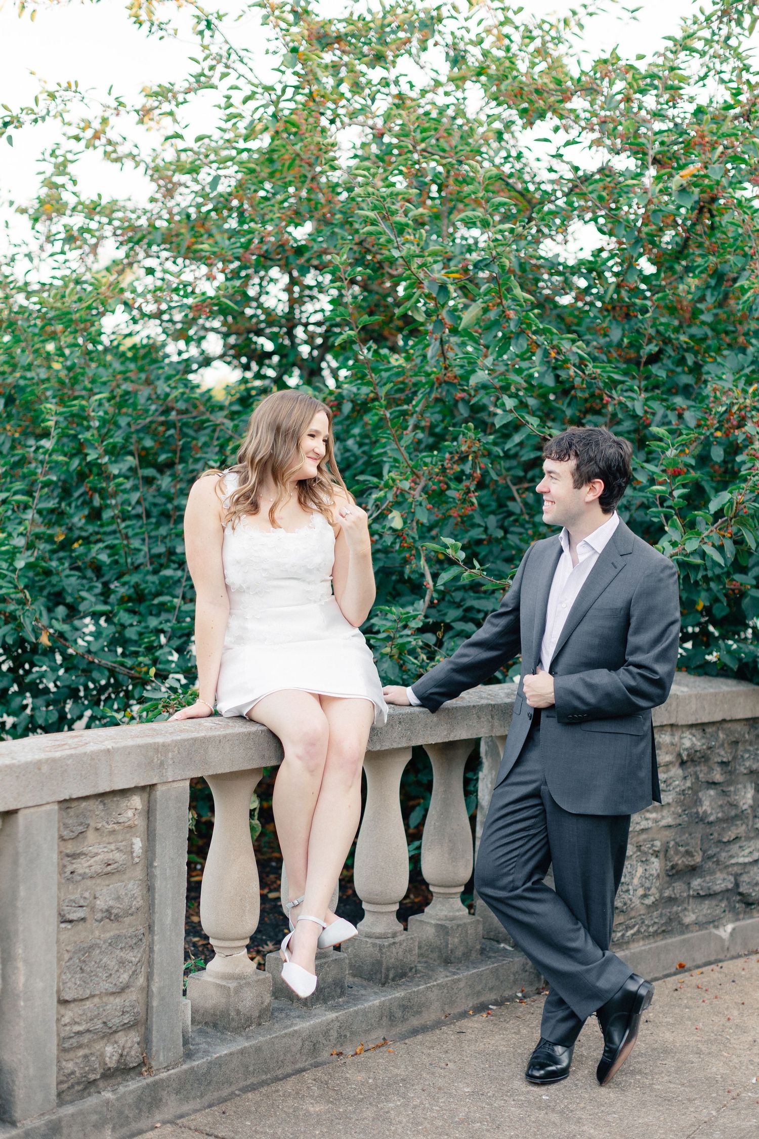 Ault Park Classy Garden Engagement Session | Cincinnati, Ohio | Alex + Jacob