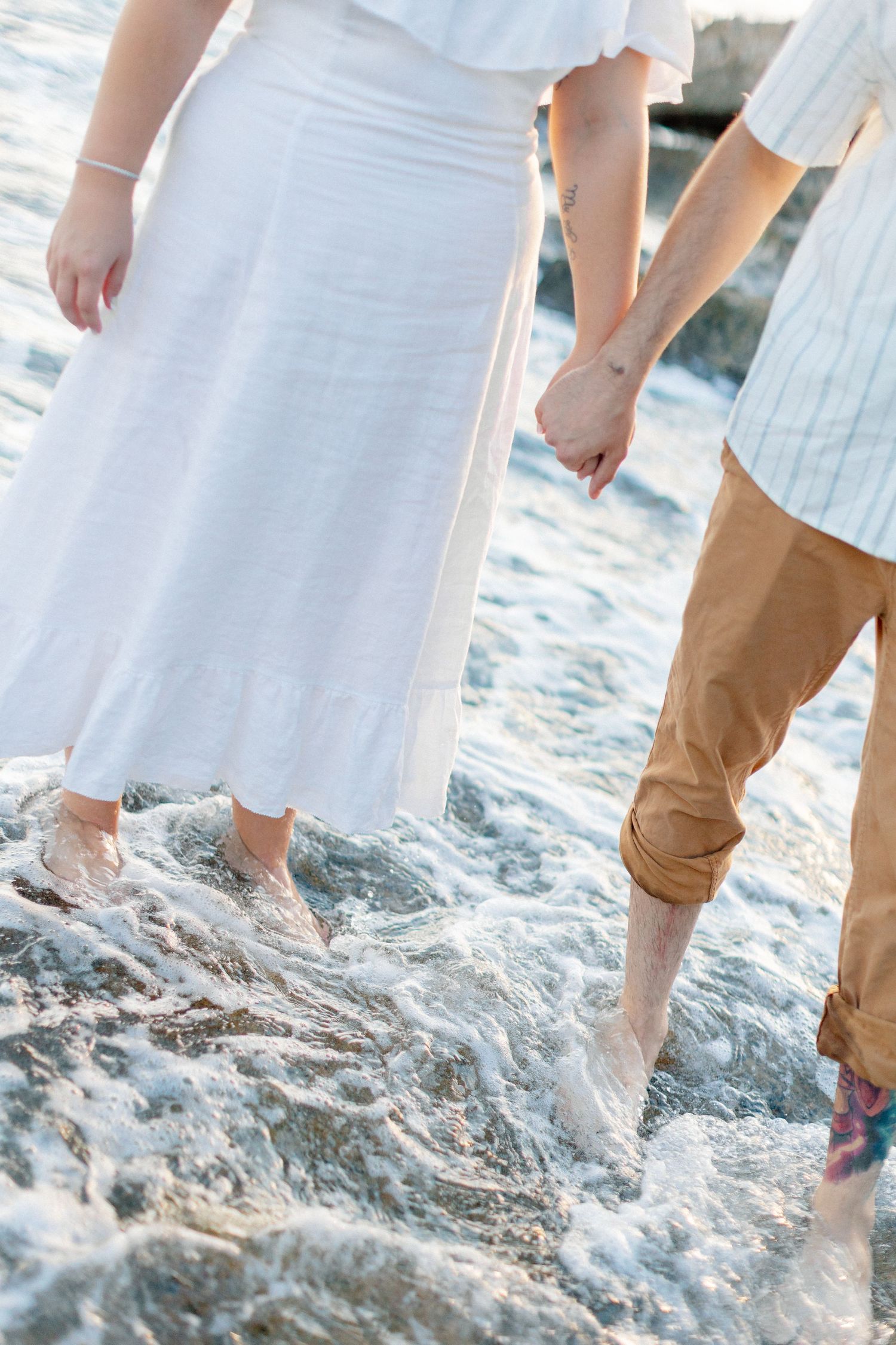 Disney Aulani Beach Engagement Photos | Oahu, Hawaii | Madison + Peter