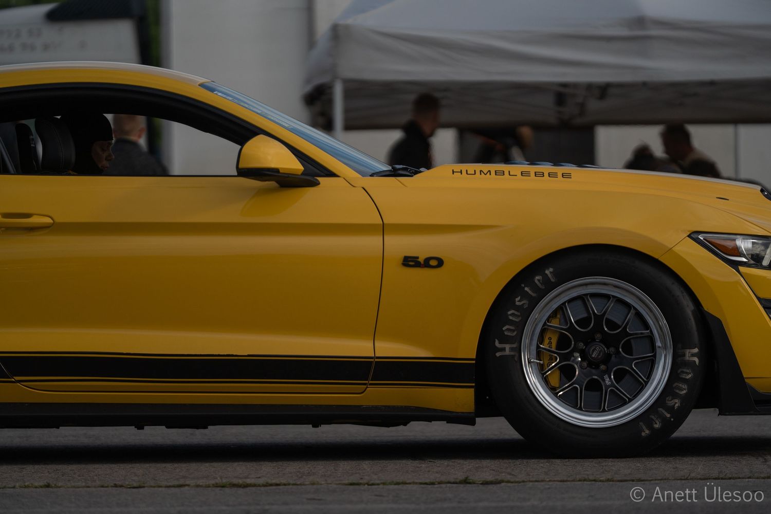 Eesti meistrivõistlused kiirendusspordis kollane mustang