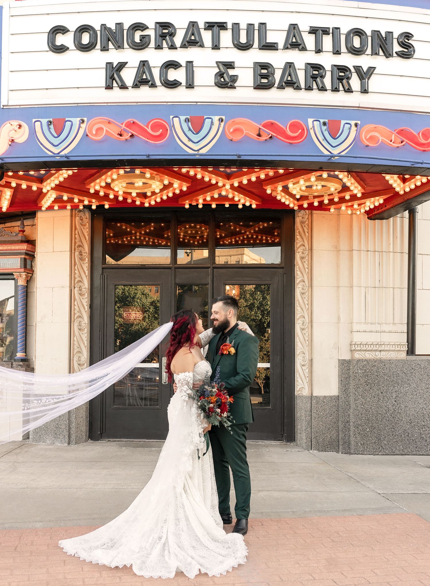 Kansas City Wedding at Uptown Theater