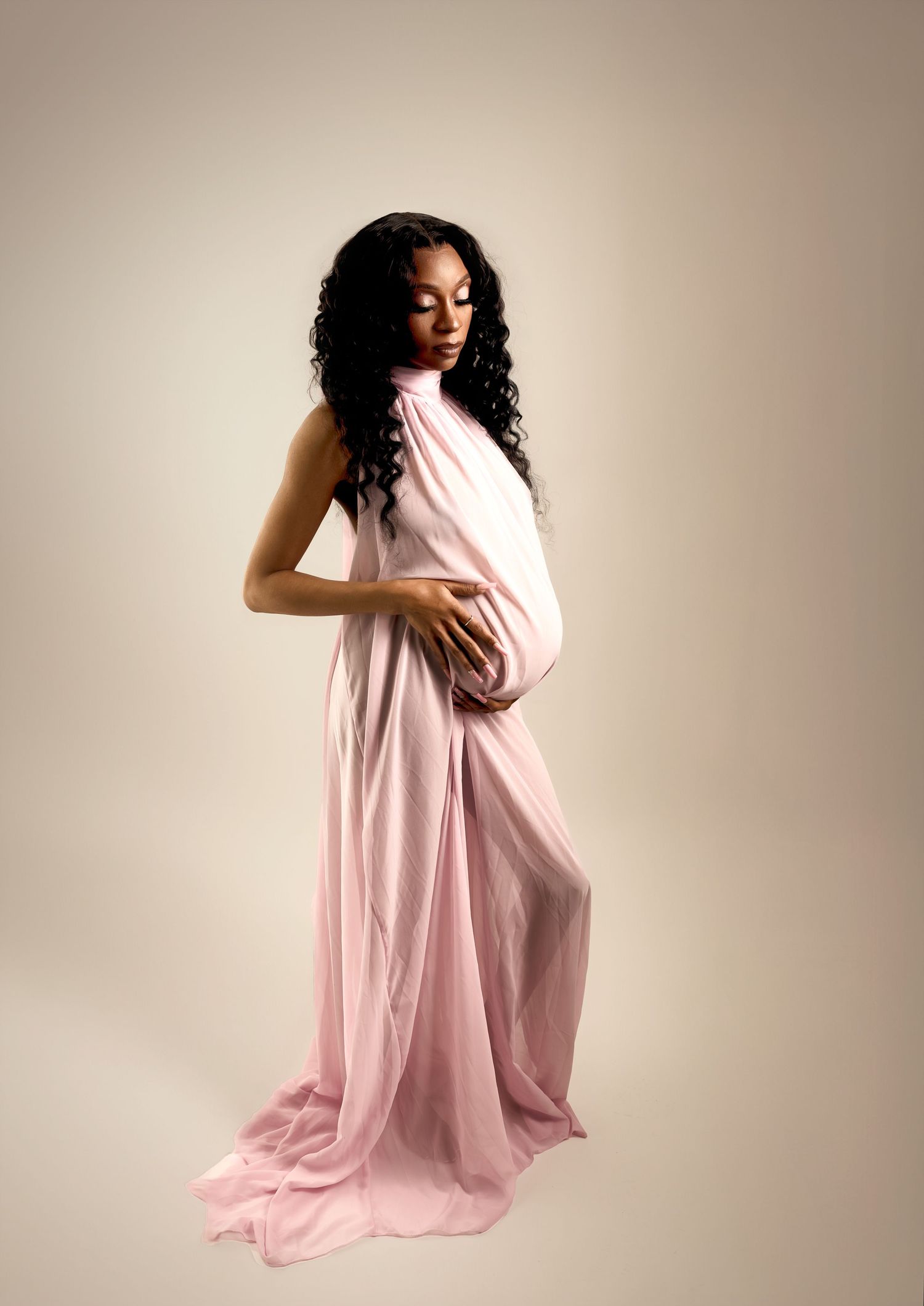 Kansas City maternity photography studio session
