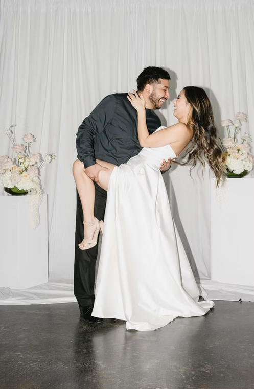 Couple dancing.