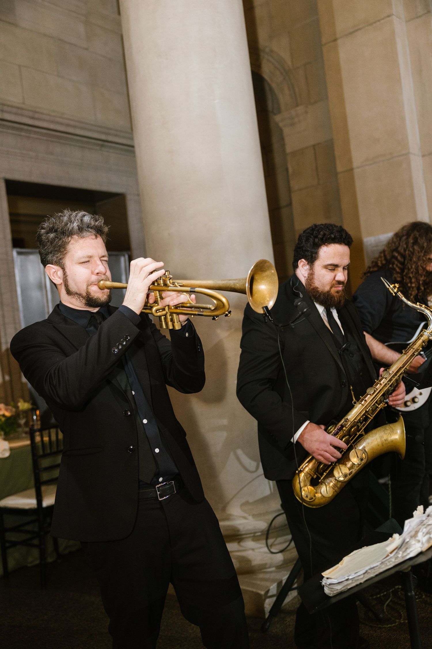 Band at Baltimore Art Museum Wedding