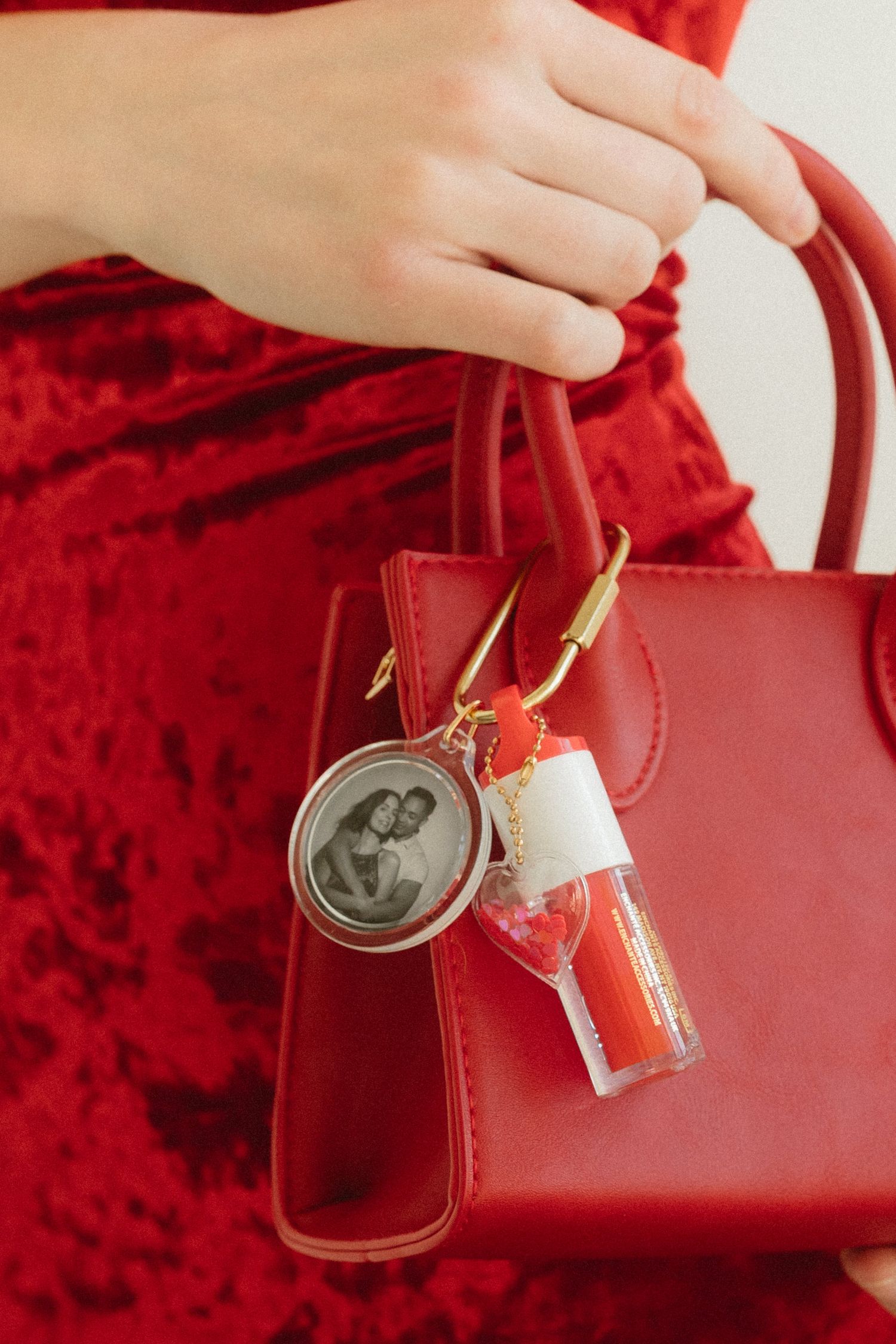 Keychain Photo Booth on Purse in Maryland