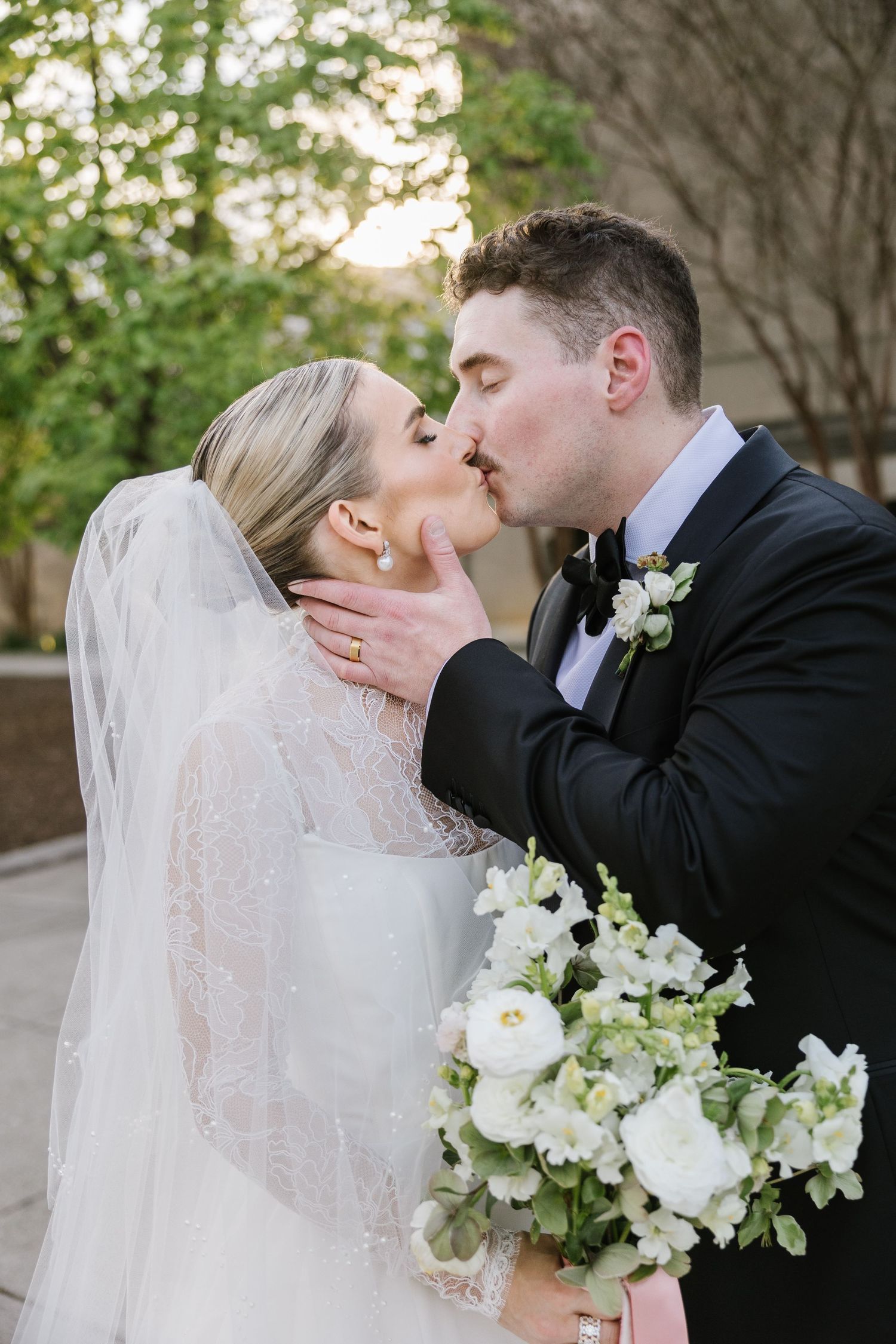 Bride and Groom at Baltimore Art Museum