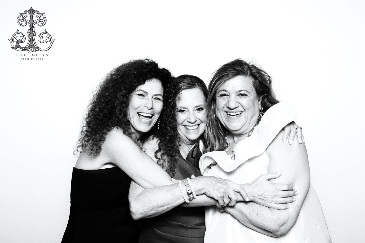 Black and White Glam Booth at Baltimore Museum of Art Wedding
