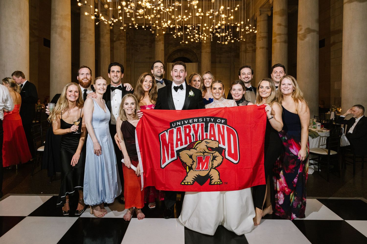 University of Maryland Alumni Wedding at Baltimore Art Museum Wedding