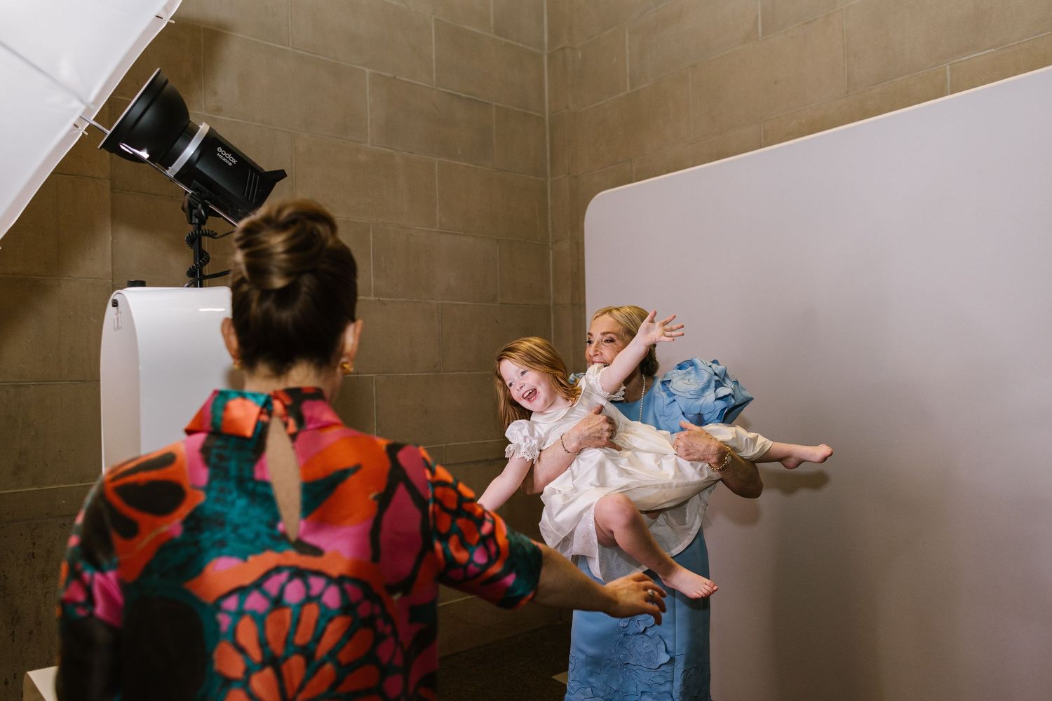 Guests at Photo Booth by Urban Row Photography - Wedding at Baltimore Museum of Art