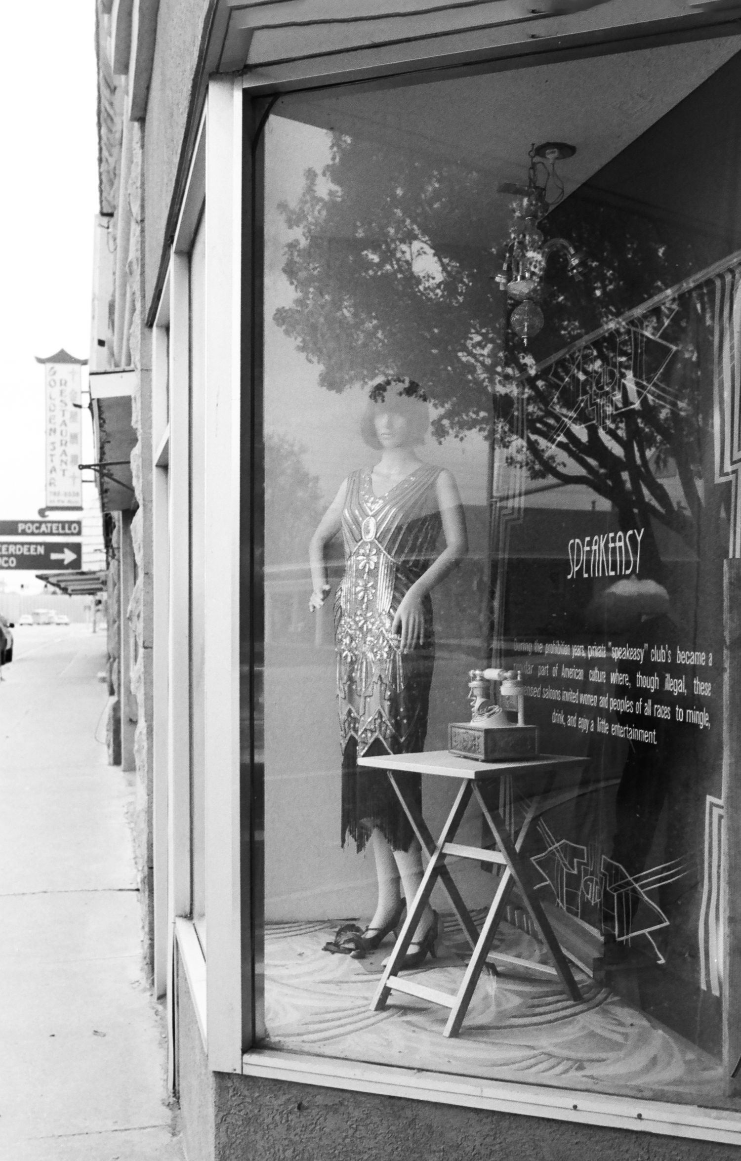 Pocatello, Idaho 35mm film black and white 2026