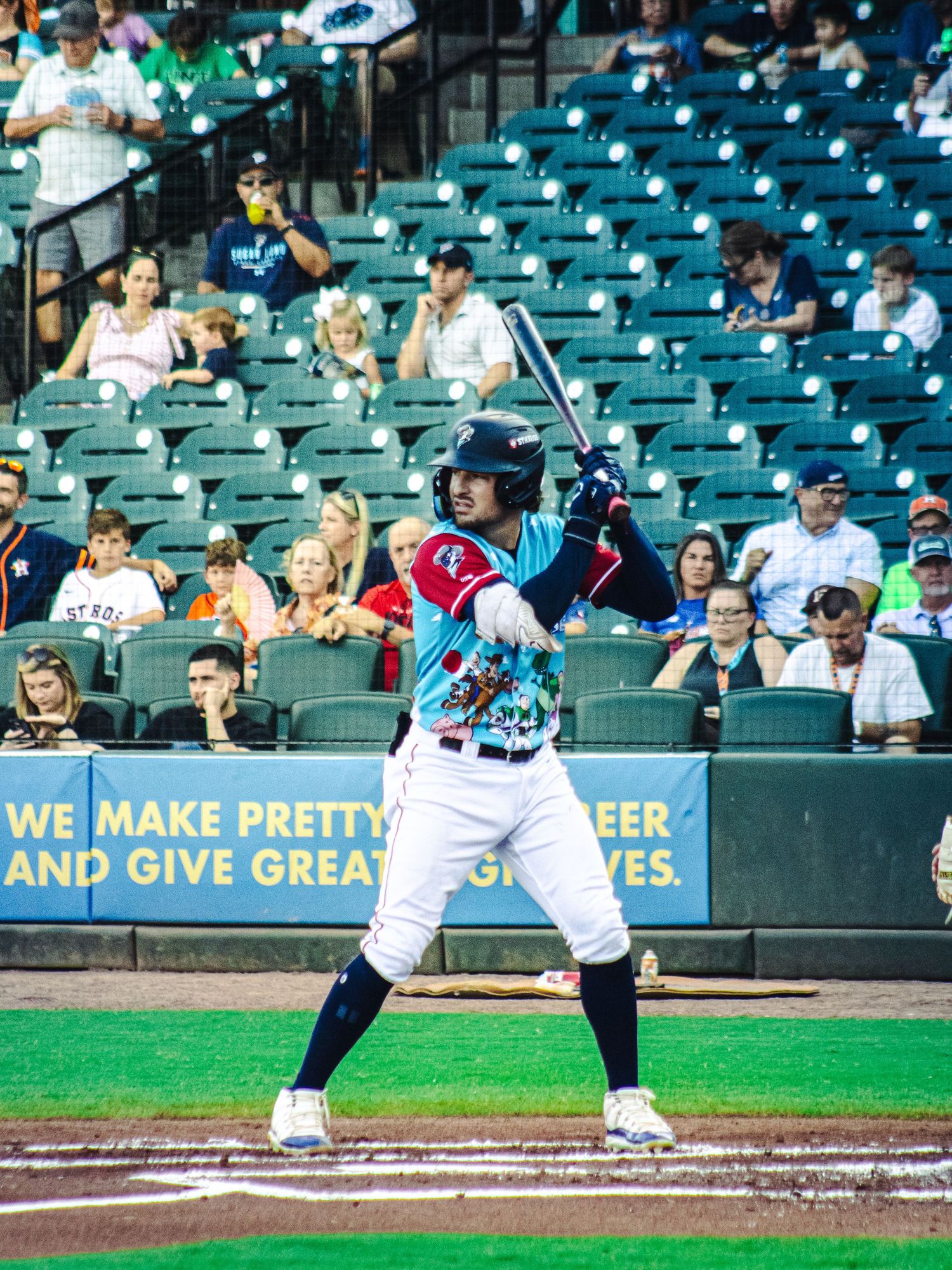 Sugar land Space Cowboy's player Raynel Delgado