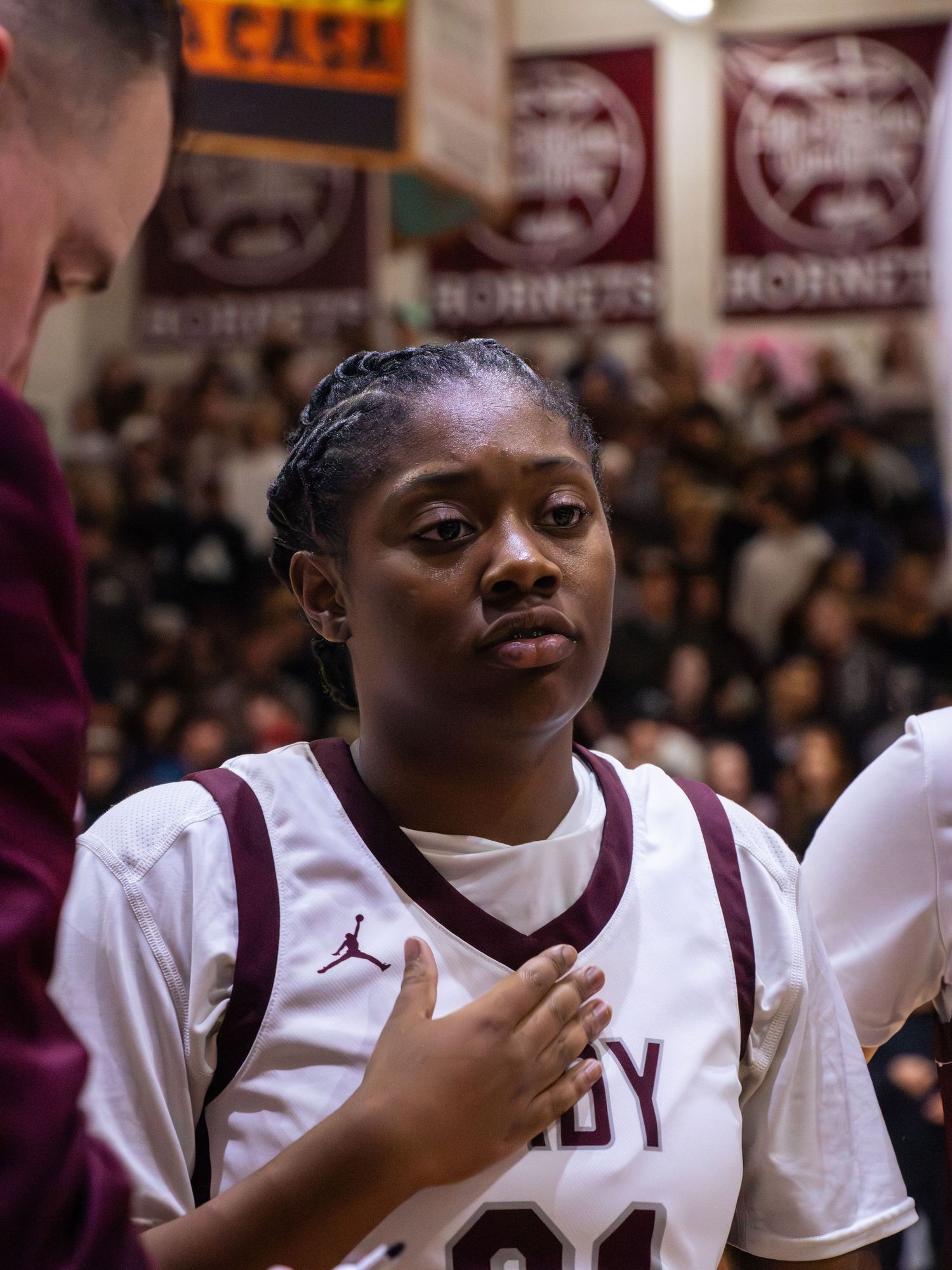 A photo made by shotz.by.jah of a female basketball player