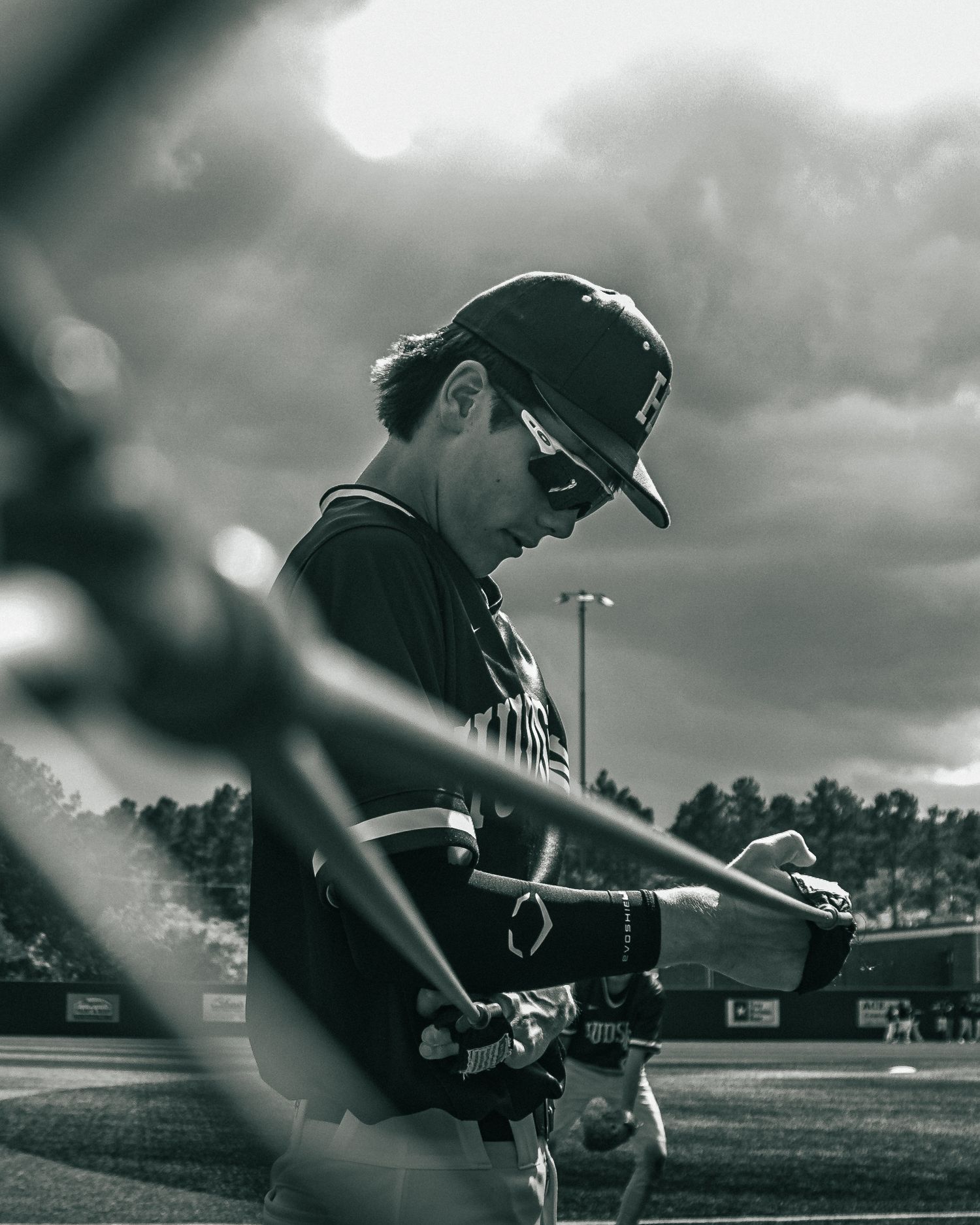 A photo created by shotz.by.jah where an athlete warms up streching