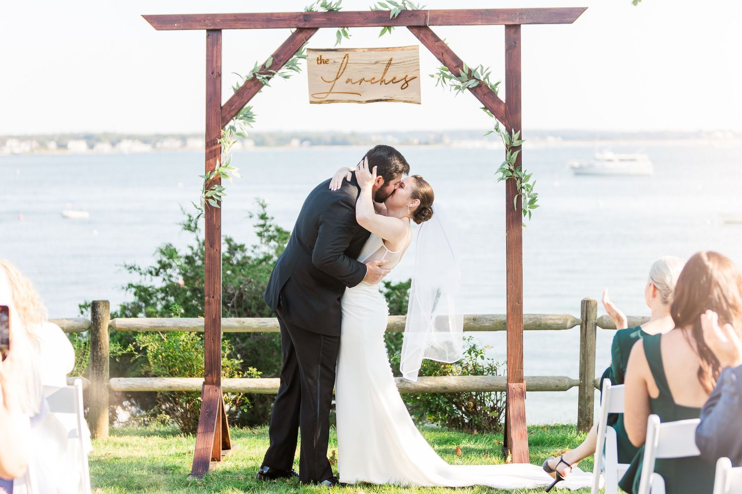 Wedding Ceremony Photography taken by Donahue Digital in Cape Cod, Massachusetts.