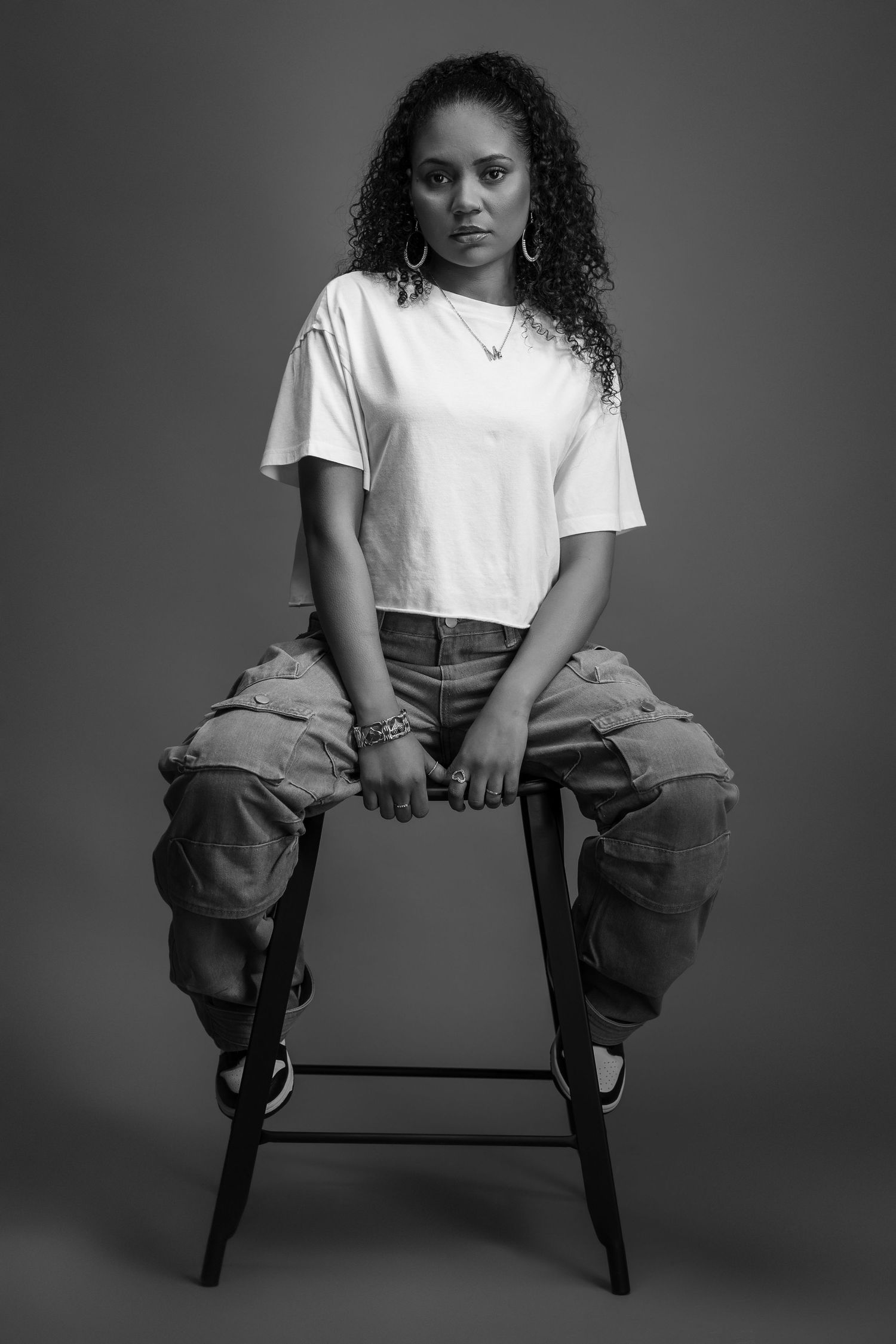 branding headshot creative black and white